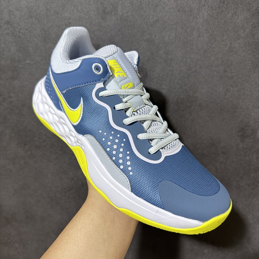 图片[3]-【公司级】Nike Fly By Mid 3 圆头系带织物 TPU 减震防滑耐磨抗冲击轻便回弹 低帮实战篮球鞋 鞋款整体以工程网布打造，搭配热熔膜动态飞线，鞋身两侧带有经典Swoosh LLogo，鞋舌处和后跟饰有Nike品牌标志，鞋身侧面和鞋舌上有透气孔，提供透气性；全掌Zoom Air气垫。室内抓地优秀，后掌缓震极限较高，Phylonn泡棉组合，人字纹，波浪纹橡胶外底。 货号：DD9311-401 尺码：40-46带半码-选品中心