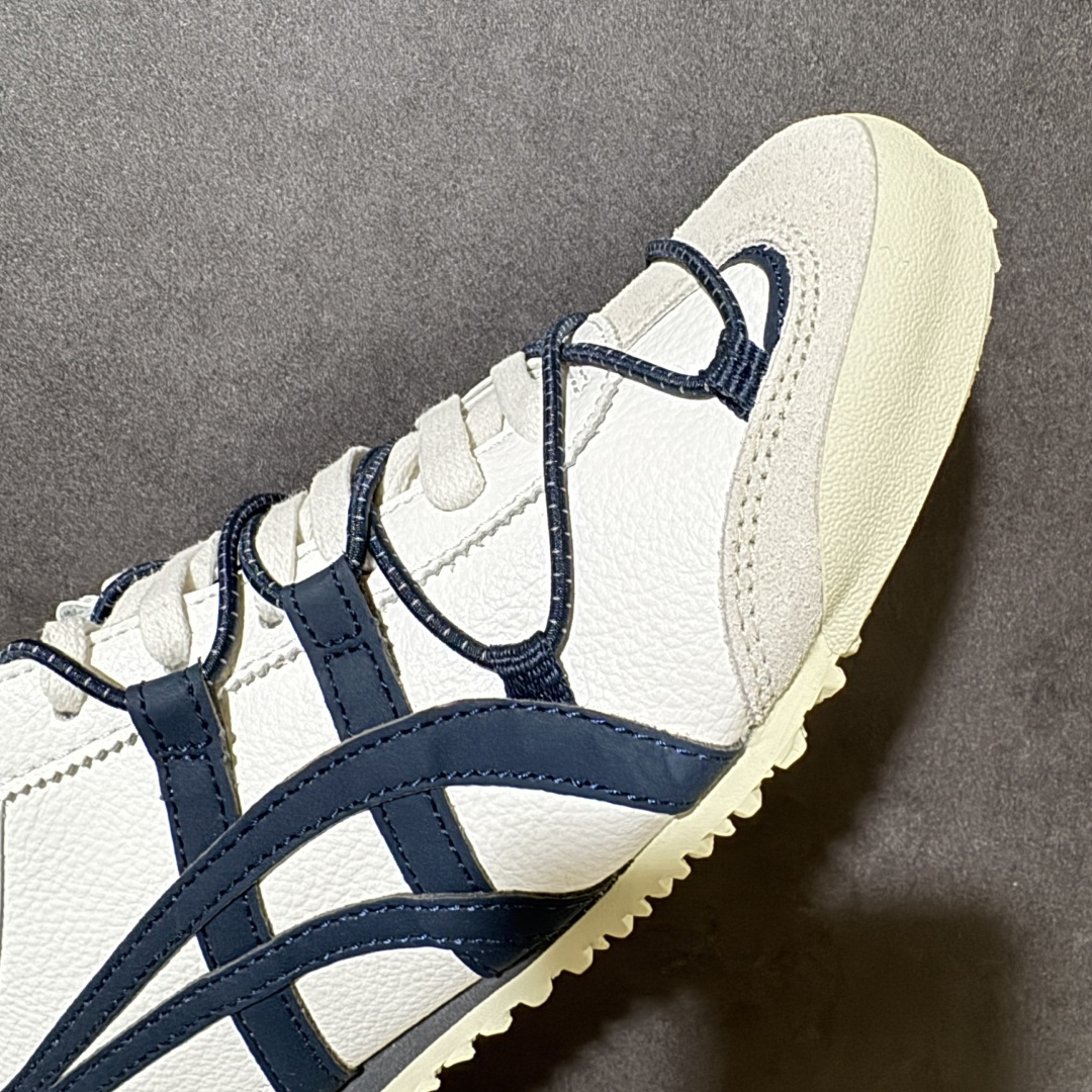 图片[8]-【公司级】Onitsuka Tiger鬼塚虎 MEXICO 66 VINY 简约经典复古百搭日常通勤 生活休闲鞋 男女同款 米白色/深蓝 货号：1183C577-100 尺码：36-45-选品中心