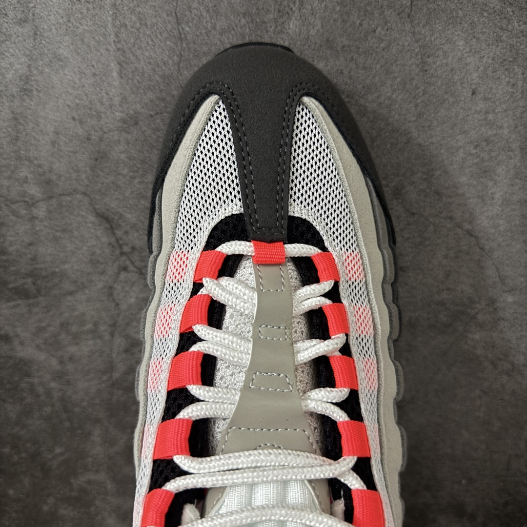 图片[5]-【EM纯原/小绿x】NK Air Max 95 OG 联名复古舒适气垫运动鞋 中国红 IM7410-001 全部配色 原鞋开发生产 高度还原 一眼ZP既视感 男女鞋真标半码制 原楦原纸版数据开发 环保进口透气牛皮革材质 高弹EVA缓震中底组合开窗式Air气垫装置 外置防滑耐磨橡胶外底❗ 尺码：36 37.5 38 38.5 39 40 40.5 41 42 42.5 43 44 44.5 45 46 47.5 48.5 49.5-选品中心