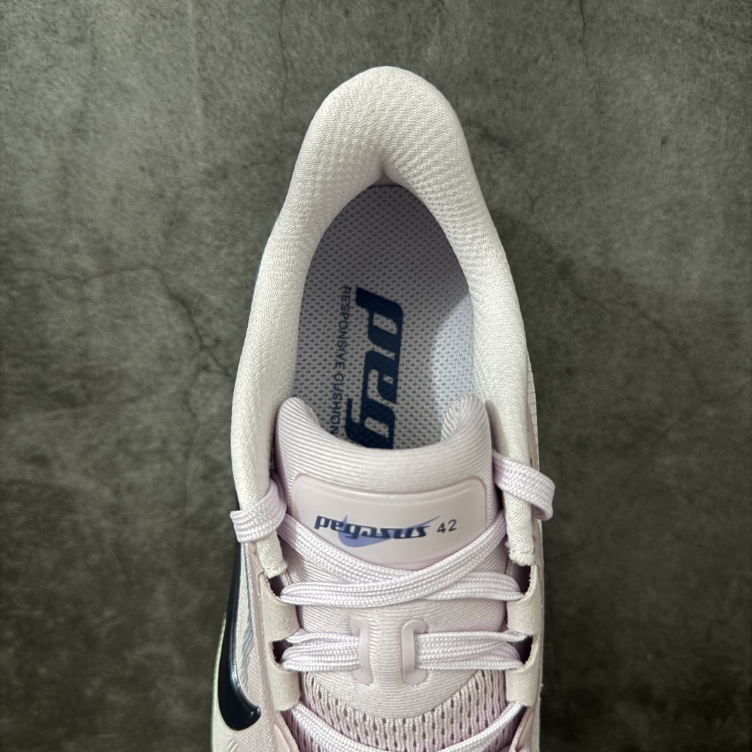图片[8]-【XE纯原】Nike Air Zoom Pegasus 42 登月42代超级飞马系列马拉松跑步鞋 IB1881-500 平台专供 充正品质 之前未流通市场版本 内里嵌入定型海绵 中底搭载前Zoom+全掌React配置 全部原鞋开发打造 所有细节全部同步原版 全新一代拥有 Zoom Air 一如既往的稳定感和流畅感 鞋面采用工程网眼设计 为特定高热区域营造出色透气性 进一步增加鞋面的穿孔数量 让足部能够快速散热 中足搭配 Flywire 飞线 在高速运动时营造舒适稳定的贴合感 内置Zoon气垫加持 动力十足！ 尺码： 36-40含半码-选品中心