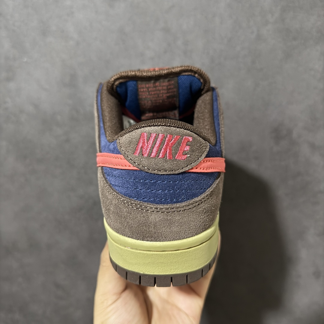 图片[4]-【公司级】Nike SB Dunk Low 棕红 低帮休闲板鞋 #大厂纯原品质出货 清洁度 电绣工艺 皮料切割干净无任何毛边 细节完美 货号：HQ1625-200 尺码：40-46-选品中心