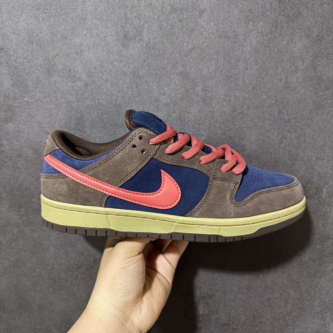 【公司级】Nike SB Dunk Low 棕红 低帮休闲板鞋 #大厂纯原品质出货 清洁度 电绣工艺 皮料切割干净无任何毛边 细节完美 货号：HQ1625-200 尺码：40-46-选品中心