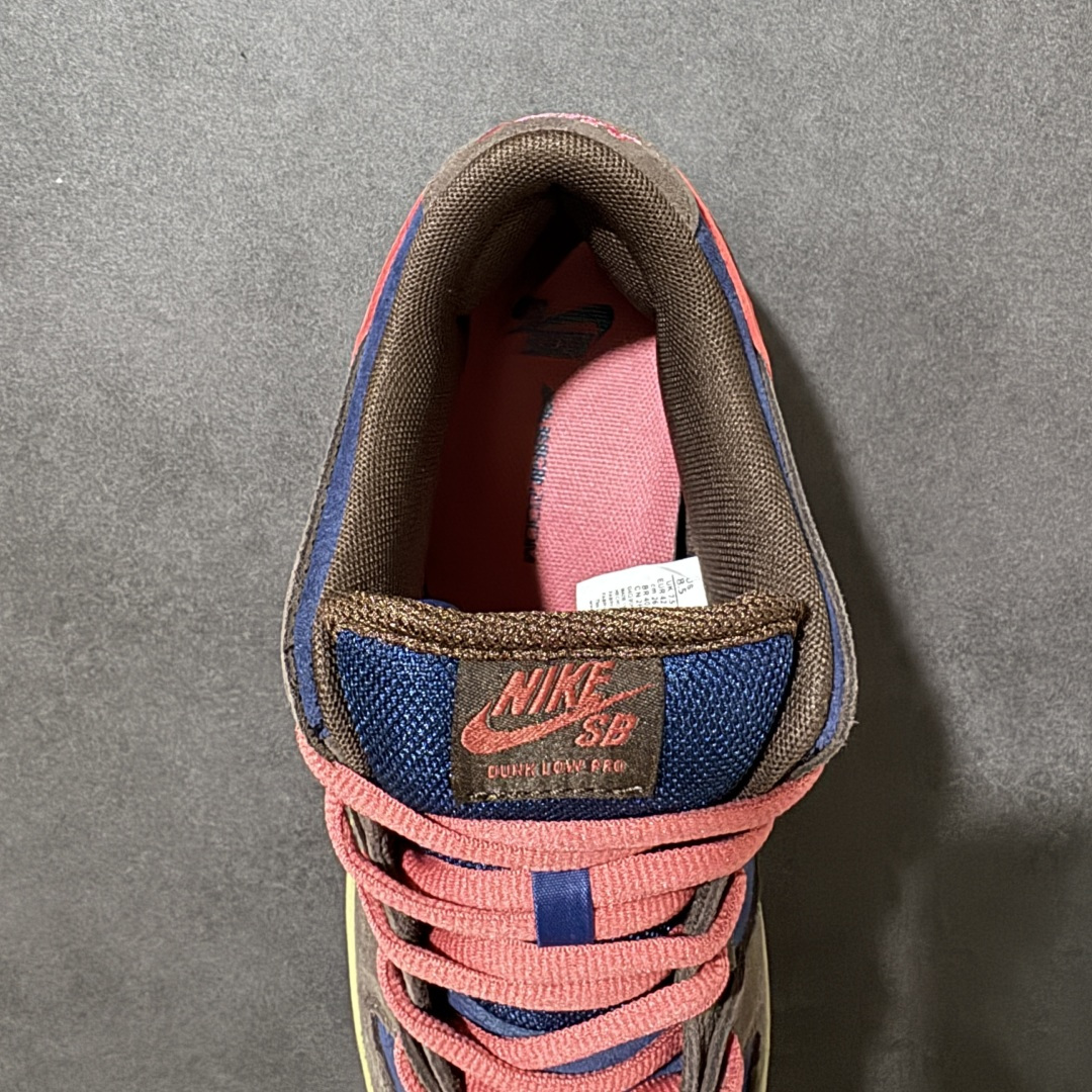 图片[6]-【公司级】Nike SB Dunk Low 棕红 低帮休闲板鞋 #大厂纯原品质出货 清洁度 电绣工艺 皮料切割干净无任何毛边 细节完美 货号：HQ1625-200 尺码：40-46-选品中心