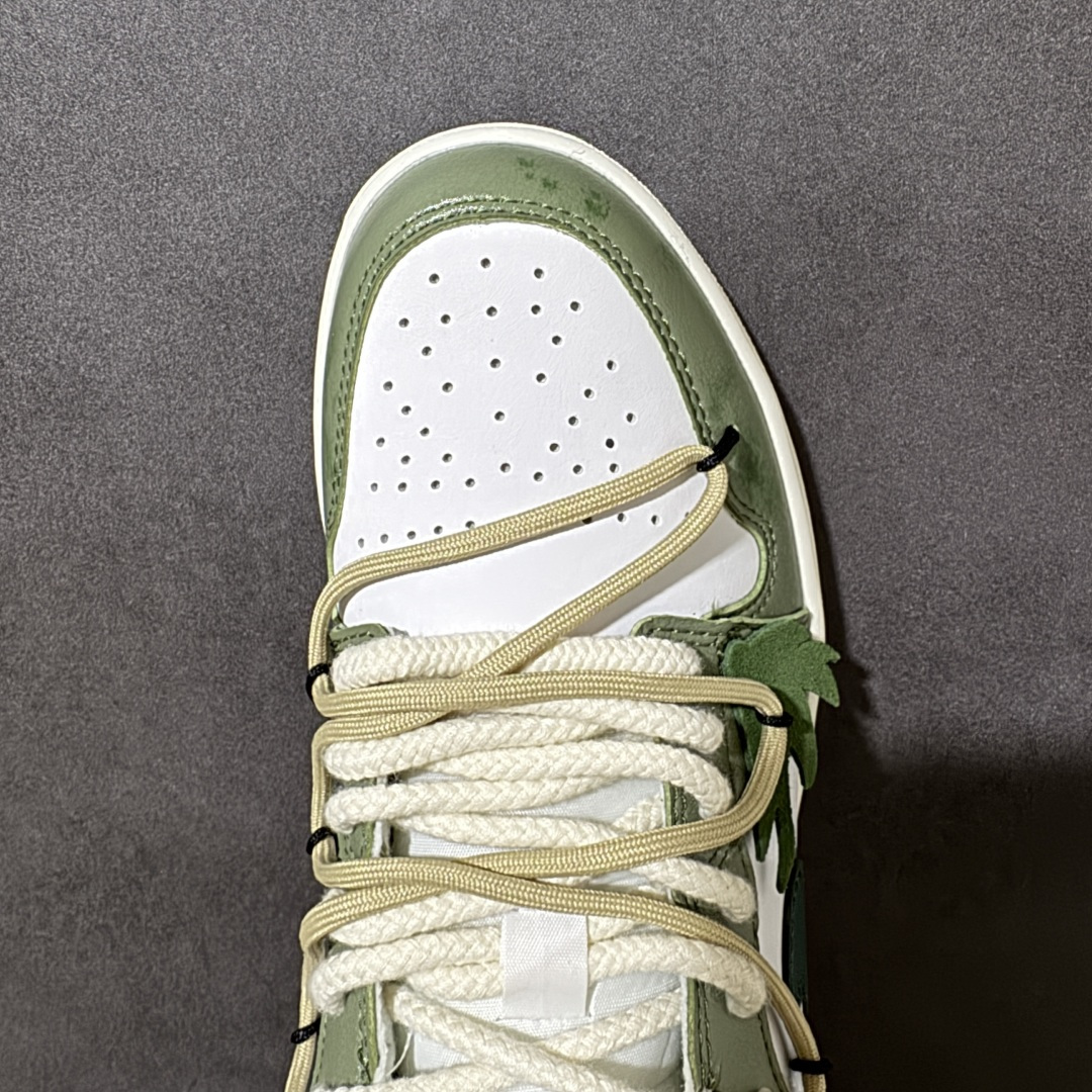 图片[5]-【定制版】Jordan Air Jordan 1 清竹林 国风礼盒 舒适百搭 潮流通勤 耐磨透气 低帮 复古篮球鞋 绿 货号：FQ7687-300(TeamA-青竹林) 尺码：36-46-选品中心