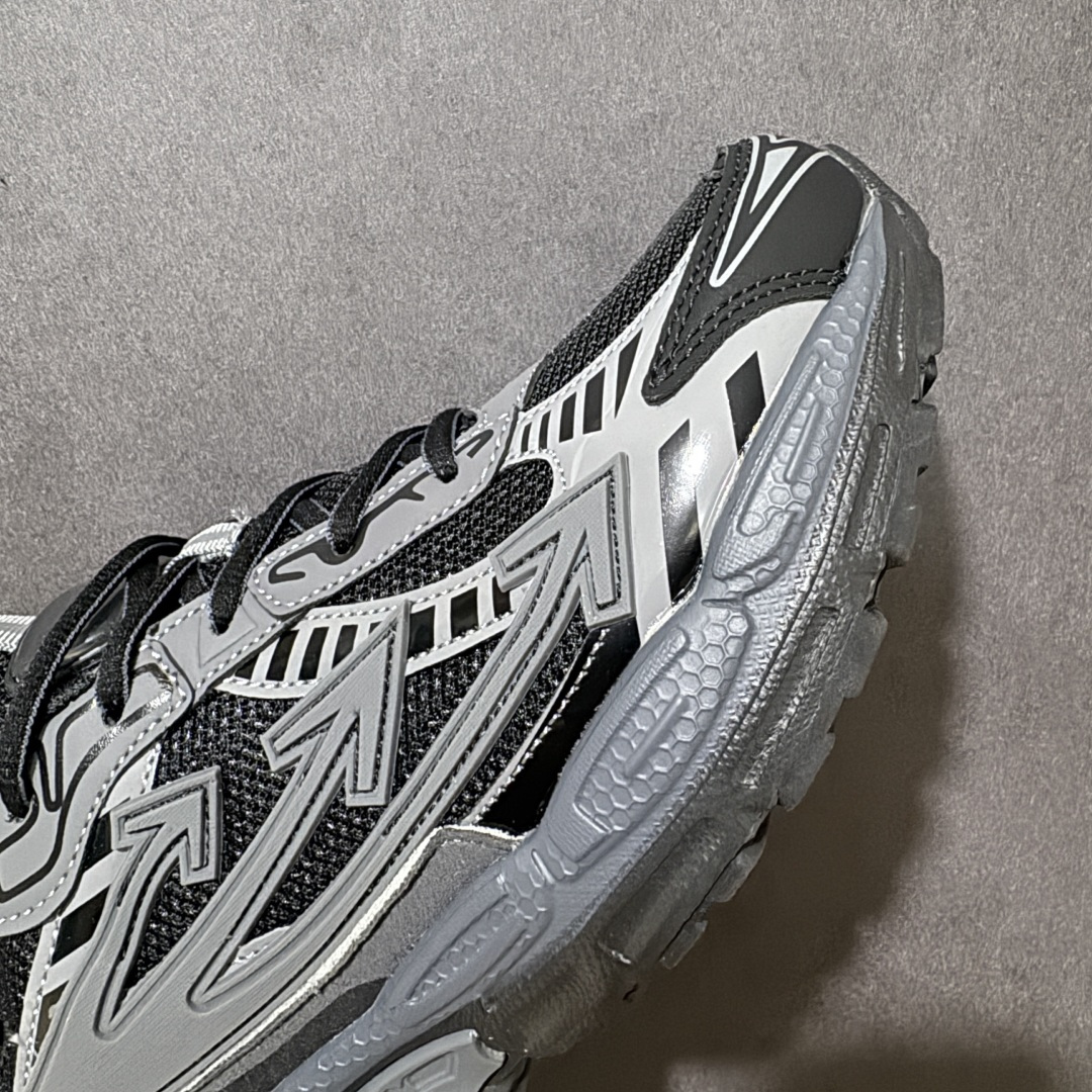 图片[8]-【公司级】Off-White OW Be Right Back 最新款跑鞋 复古休闲鞋 性价比正确版 原楦原纸板数据开发 #鞋面采用3d立体打印和多种材料拼接而成#防滑耐磨透气性轻便跑鞋 作为曾经爆火 并且定位奢潮领域的标志性品牌 Off-White 仍需要不断更新符合当下潮流时尚的复古运动鞋款，以期收获基本盘消费者的关注 此次更新的 Off-White 新款运动鞋将经典复古老爹鞋细节设计更加夸张化 并将标志性箭头设计置于显著位置 除此之外 整个系列的色彩搭配也可谓纷繁多样 总有一款适合你 尺码：40-45-选品中心