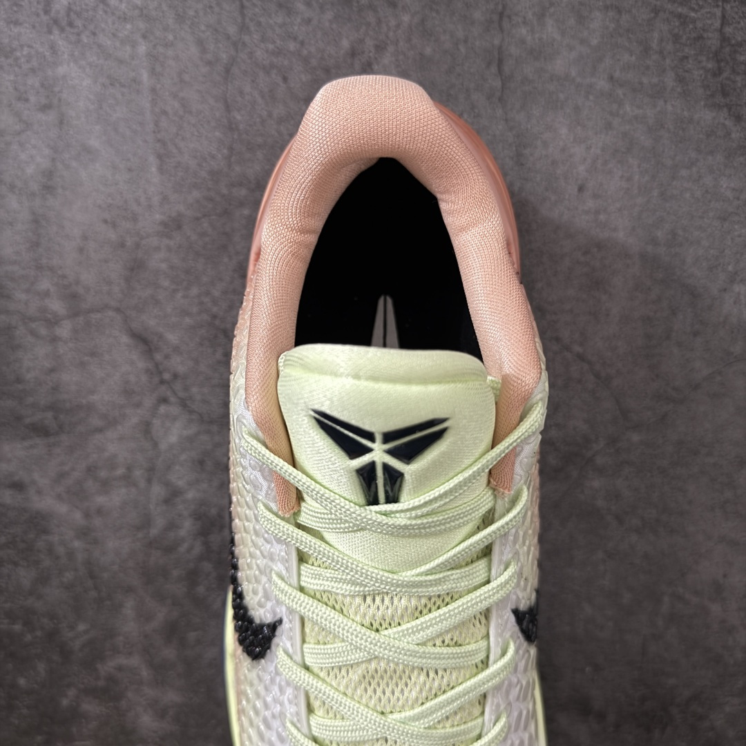 图片[8]-【MX纯原】NK Zoom Kobe 6 Protro 科比六代—PE 科比6布伦森 日出 PE2026-100 圈内顶级批次 完美复刻公司货 前掌超大Zoom Turbo气垫 后掌EVA缓震 真正的原汁原味 还原ZP脚感 全身鞋材卡料色独家定制 唯一正确喷漆工艺Swoosh 正确凹凸蛇鳞工艺 正确鞋面渐变效果 内全置真动飞态线 独立原厂模具 最大尺码达到48.5码 首批不拼图大几率过验 亲测已过 支持各种高强度实战 无需担心 上脚价 补货周期极长 脚宽建议买大半码 科比系列前掌偏窄 不影响二次销售 支持七天无理由退换 尺码：39 40 40.5 41 42 42.5 43 44 44.5 45 45.5 46 47.5 48 49.5-选品中心