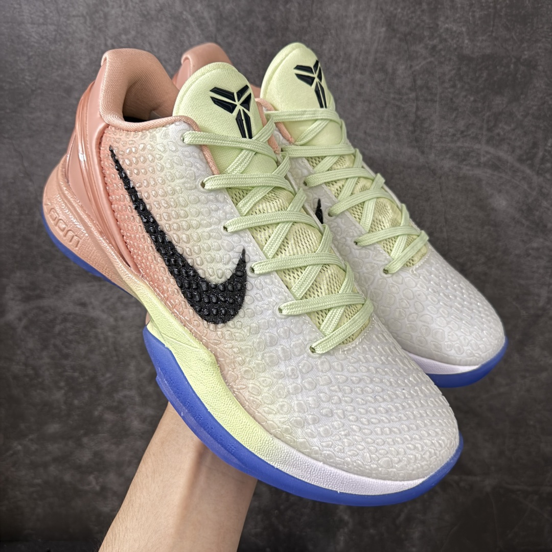 【MX纯原】NK Zoom Kobe 6 Protro 科比六代—PE 科比6布伦森 日出 PE2026-100 圈内顶级批次 完美复刻公司货 前掌超大Zoom Turbo气垫 后掌EVA缓震 真正的原汁原味 还原ZP脚感 全身鞋材卡料色独家定制 唯一正确喷漆工艺Swoosh 正确凹凸蛇鳞工艺 正确鞋面渐变效果 内全置真动飞态线 独立原厂模具 最大尺码达到48.5码 首批不拼图大几率过验 亲测已过 支持各种高强度实战 无需担心 上脚价 补货周期极长 脚宽建议买大半码 科比系列前掌偏窄 不影响二次销售 支持七天无理由退换 尺码：39 40 40.5 41 42 42.5 43 44 44.5 45 45.5 46 47.5 48 49.5-选品中心