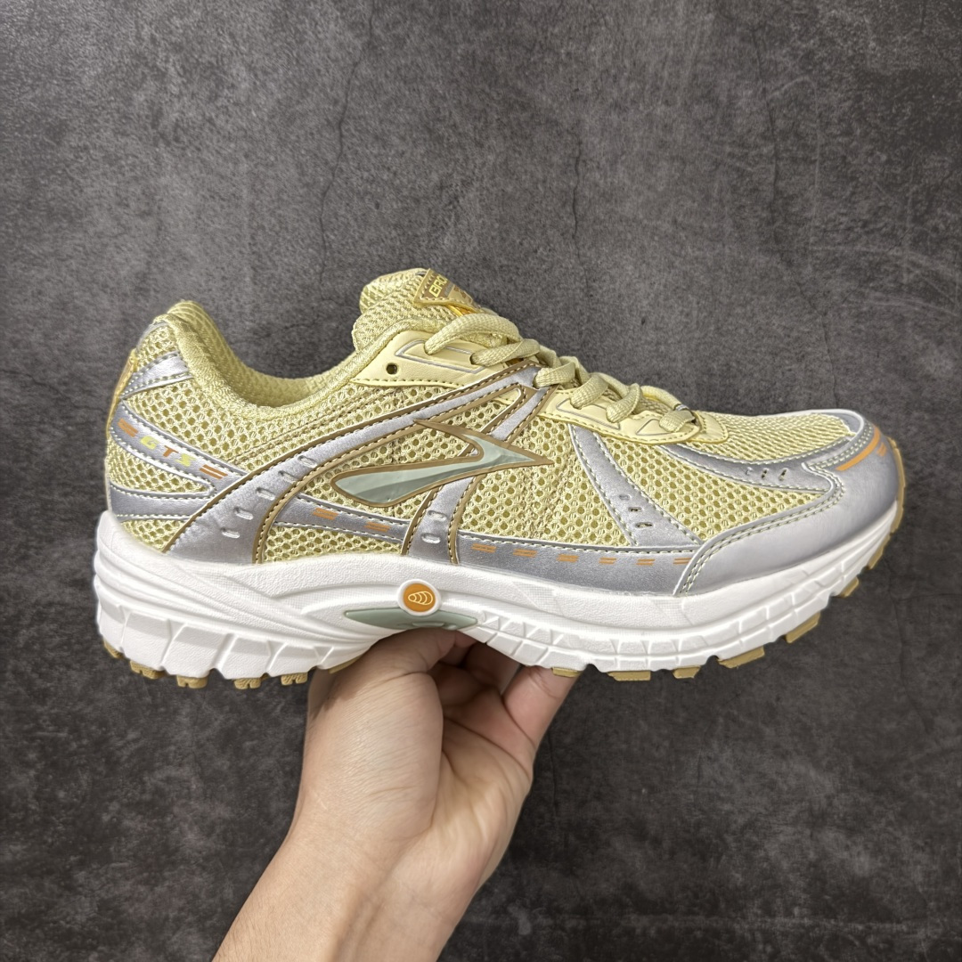 【公司级】Brooks布鲁克斯 Adrenaline GTS 10 缓震马拉松氮气慢跑鞋 货号：100058 1D 372 尺码：36 36.5 37.5 38 38.5 39 40 40.5 41 42 42.5 43 44 45-选品中心