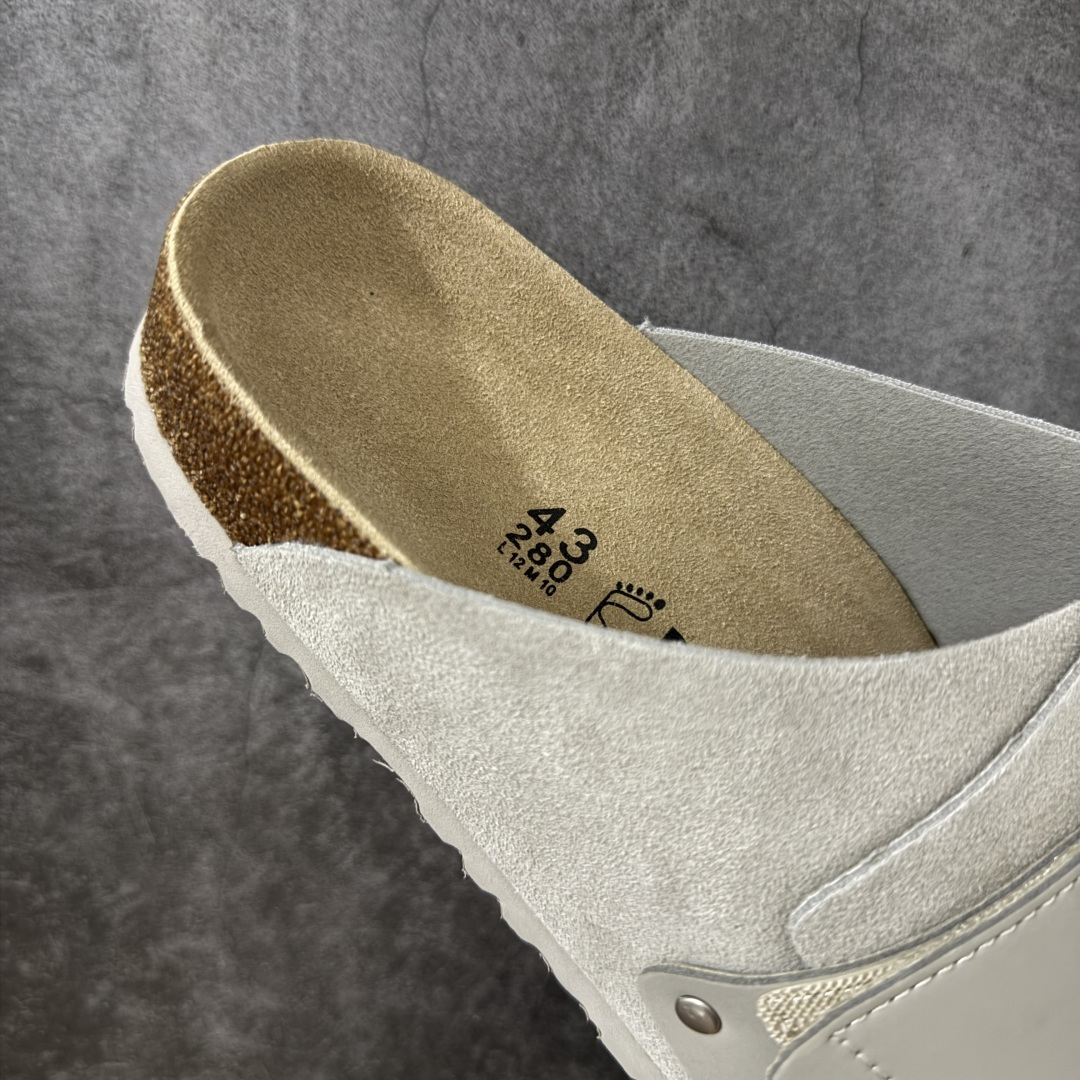 图片[7]-【莞顶G版】Birkenstock\\t 勃肯/博肯软木软底 一体休闲鞋 半拖 灰色 品质升级版 市场最好品质 十年ZP代工厂老师傅工艺 纯手工打造原汁原味博肯 市场最强版 没有之一 尺码： 35-45-选品中心