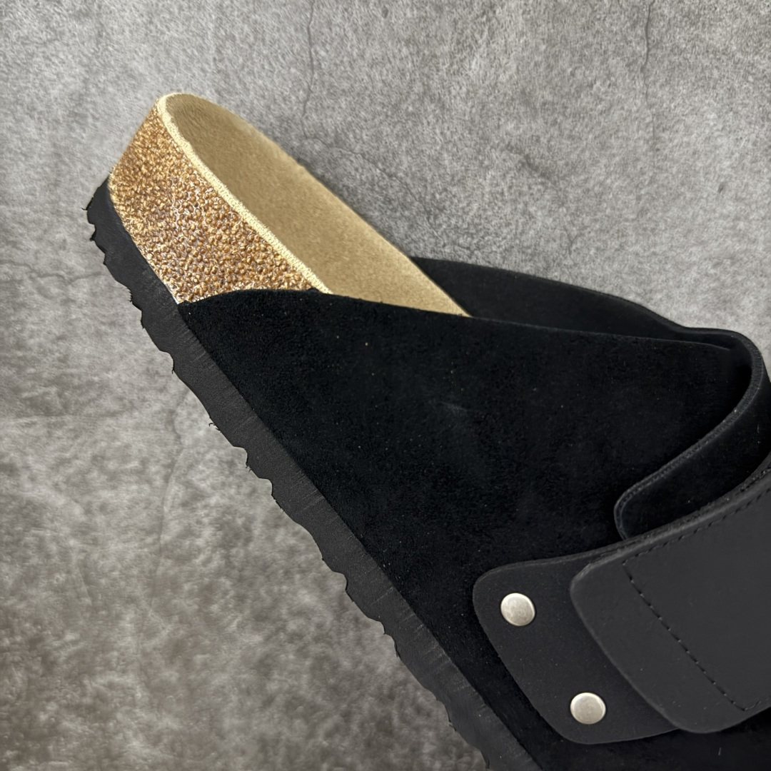 图片[7]-【莞顶G版】Birkenstock\\t 勃肯/博肯软木软底 一体休闲鞋 半拖 黑色 品质升级版 市场最好品质 十年ZP代工厂老师傅工艺 纯手工打造原汁原味博肯 市场最强版 没有之一 尺码： 35-45-选品中心