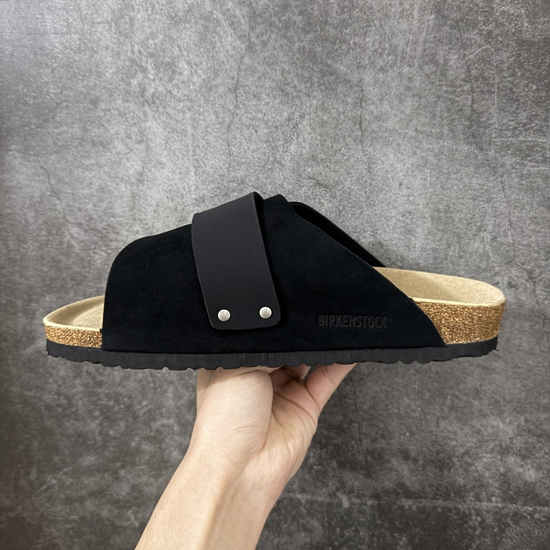 图片[2]-【莞顶G版】Birkenstock\\t 勃肯/博肯软木软底 一体休闲鞋 半拖 黑色 品质升级版 市场最好品质 十年ZP代工厂老师傅工艺 纯手工打造原汁原味博肯 市场最强版 没有之一 尺码： 35-45-选品中心