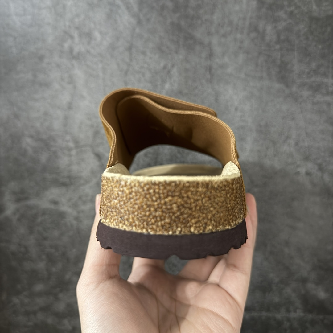 图片[4]-【莞顶G版】Birkenstock\\t 勃肯/博肯软木软底 一体休闲鞋 半拖 棕色 品质升级版 市场最好品质 十年ZP代工厂老师傅工艺 纯手工打造原汁原味博肯 市场最强版 没有之一 尺码： 35-45-选品中心