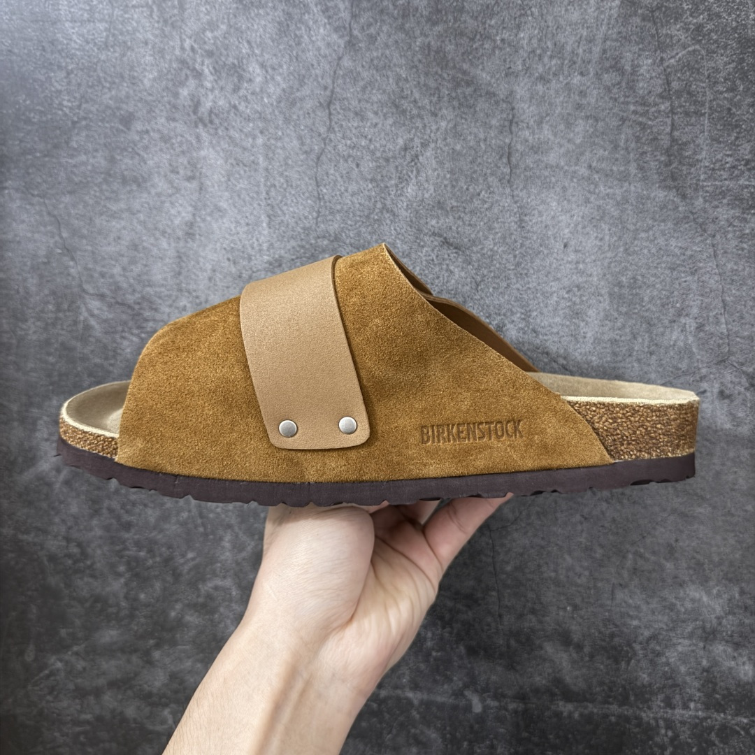 图片[2]-【莞顶G版】Birkenstock\\t 勃肯/博肯软木软底 一体休闲鞋 半拖 棕色 品质升级版 市场最好品质 十年ZP代工厂老师傅工艺 纯手工打造原汁原味博肯 市场最强版 没有之一 尺码： 35-45-选品中心