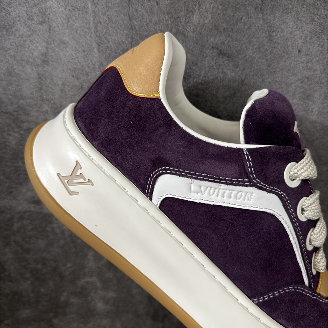 图片[7]-【HS顶级礼盒版】LV 路易威登LOUIS VUITTON Tilted Low Sneakers 倾斜系列低帮复古休闲运动文化百搭板鞋 2026早春款板鞋 饼干鞋 礼盒包装 私模开发大底 正确细节 原鞋原材料1：1打造 完美版型做工 欢迎对比市场任何品质的货品 广东原产 专业LV大厂出品 正确底 大底开发近半年 原楦型开发纸版 全鞋原材料打造 细节 针车 烫金 中底无可挑剔 包装说明书防尘布袋物件(附送官方快递加固牛皮纸外盒!!)# 尺码：39 40 41 42 43 44 45 46-选品中心