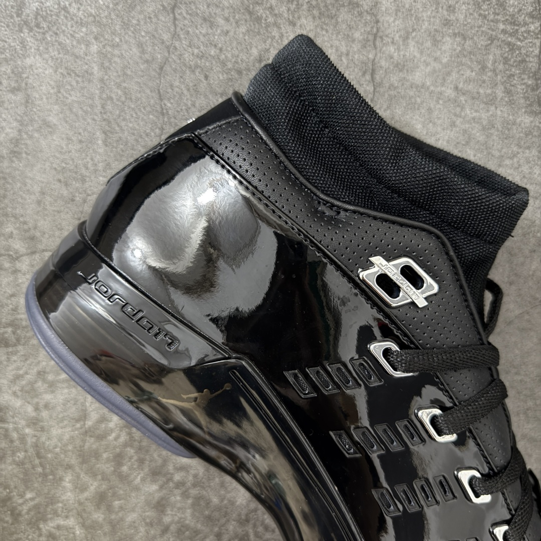 图片[7]-【莞产纯原】原厂渠道Air Jordan 17 Aj17纯黑漆皮全码出货！原厂独家私模打造！原材料加持！ 尺码：40.5—47.5 货号：IV7640-001-选品中心