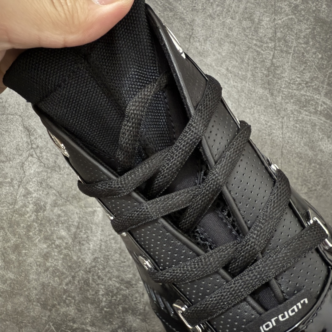 图片[6]-【莞产纯原】原厂渠道Air Jordan 17 Aj17纯黑漆皮全码出货！原厂独家私模打造！原材料加持！ 尺码：40.5—47.5 货号：IV7640-001-选品中心