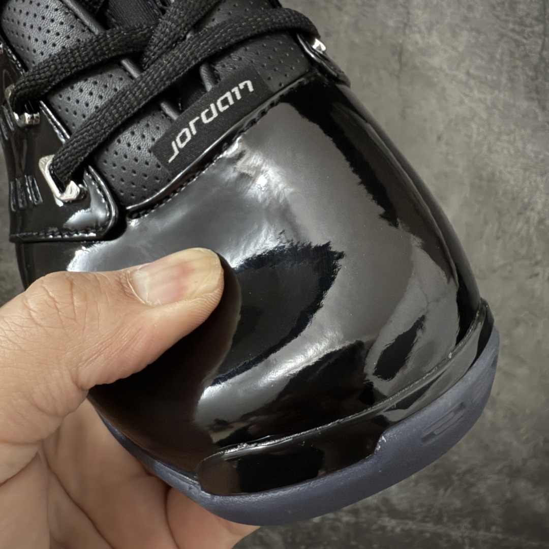 图片[5]-【莞产纯原】原厂渠道Air Jordan 17 Aj17纯黑漆皮全码出货！原厂独家私模打造！原材料加持！ 尺码：40.5—47.5 货号：IV7640-001-选品中心