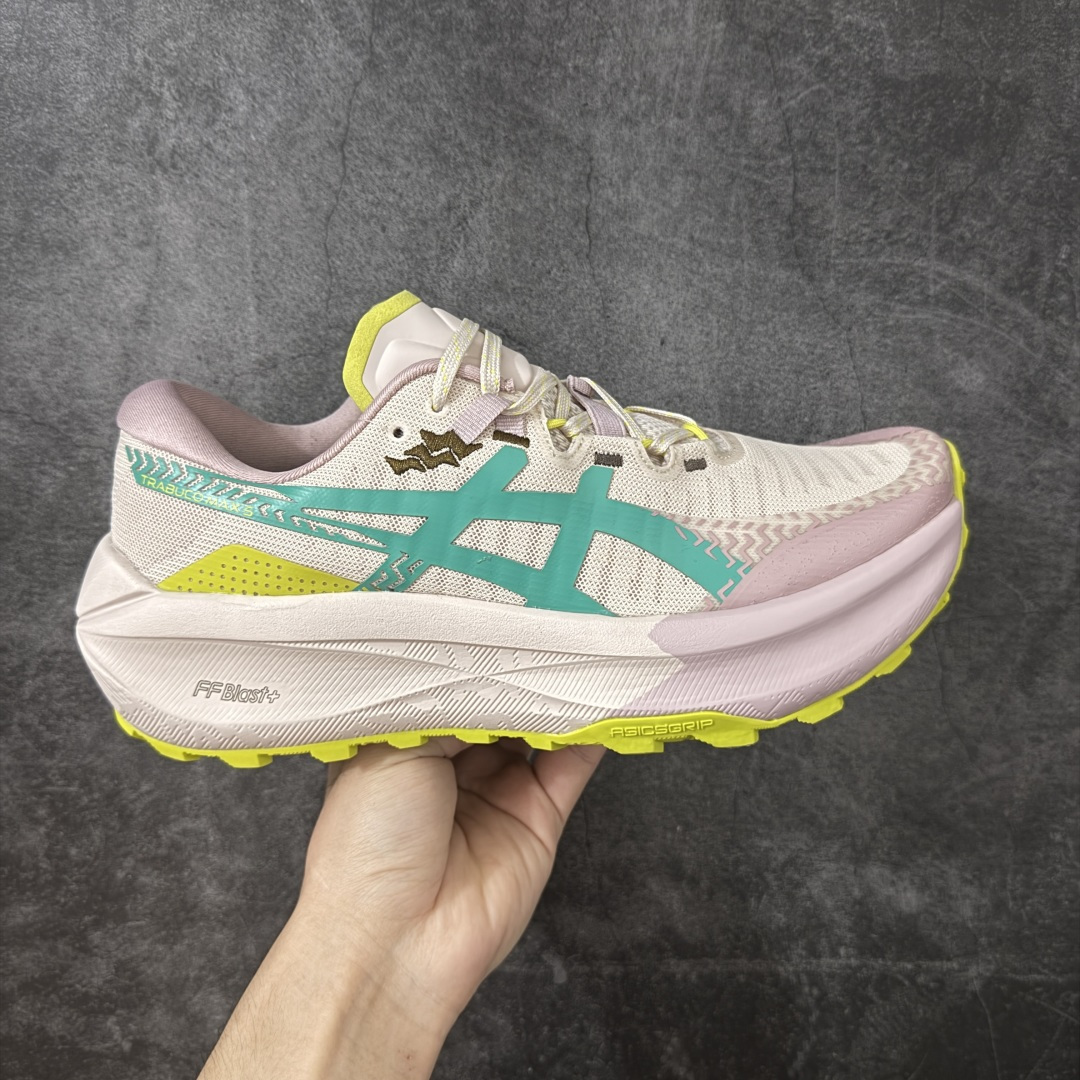 【公司级】亚瑟士/ASICS Trabuco max 5 特拉布科 max 5 代高山系列低帮户外攀岩运动慢跑鞋  #采用人体工学一体式工程提花网眼鞋面材质  #全掌Flyte Foam Blast+ 轻量高能回弹泡棉材料中底  #编织型岩石板凸耳橡胶,兼顾抓地及耐久性底片 货号：1012B937-250 尺码：36 37 37.5 38 39 39.5 40 40.5 41.5 42 42.5 43.5 44 45-选品中心