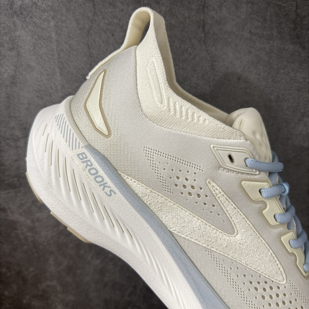 图片[7]-【BT纯原】Brooks Glycerin 23 布鲁克斯甘油 男女同款 正宗发泡超临界跑鞋 鞋面透气网眼 穿着舒适四季能穿 鞋面采用原厂甲卡梭织布此工艺只有DG那边才能做好 中底采用 DNA Tuned 超临界发泡 前掌DNA FLASH V2 抓地防滑耐磨 轻量竞速 日常跑步/马拉松/通勤最适合不过 超临界：核心特点 材质与脚感：采用EVA与TPU混合的超临界发泡材料，脚感软弹，回弹比Ortholite更快，重量更轻（单只约150克），能有效提升能量回馈，目前算最核心的中底！ ​采用原厂1：1 原盒原标 原厂欧索奈鞋垫 一切细节 做工以及脚感均做到完美还原 欢迎品鉴💪 尺码：35.5 36 36.5 37.5 38 38.5 39 40 40.5 41 42 42.5 43 44 44.5 45 46 46.5 47.5-选品中心