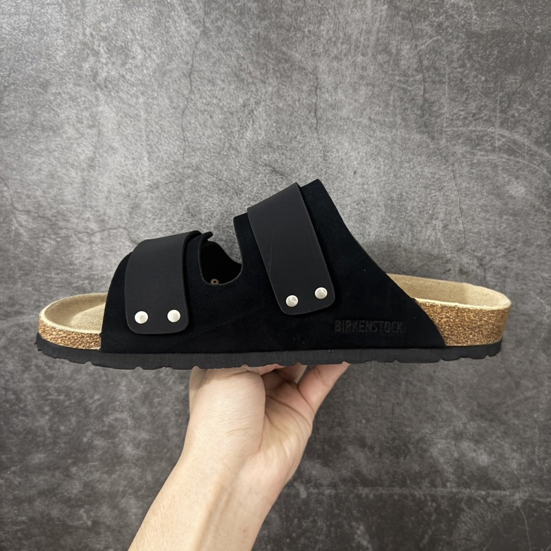 图片[2]-【莞顶G版】Birkenstock\\t 勃肯/博肯软木软底 休闲鞋半拖二字魔术贴拖鞋 黑色 品质升级版 市场最好品质 十年ZP代工厂老师傅工艺 纯手工打造原汁原味博肯 市场最强版 没有之一 尺码： 35-45-选品中心