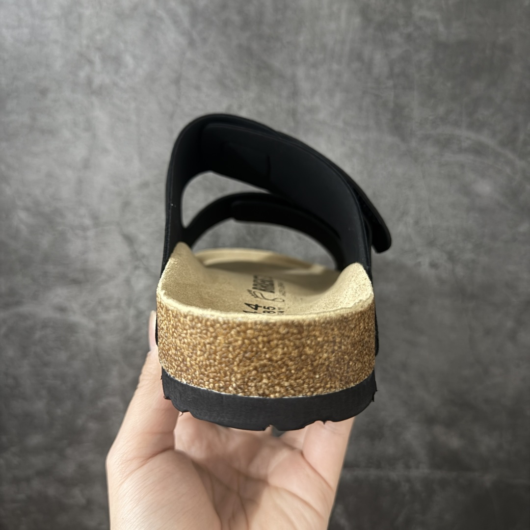 图片[4]-【莞顶G版】Birkenstock\\t 勃肯/博肯软木软底 休闲鞋半拖二字魔术贴拖鞋 黑色 品质升级版 市场最好品质 十年ZP代工厂老师傅工艺 纯手工打造原汁原味博肯 市场最强版 没有之一 尺码： 35-45-选品中心