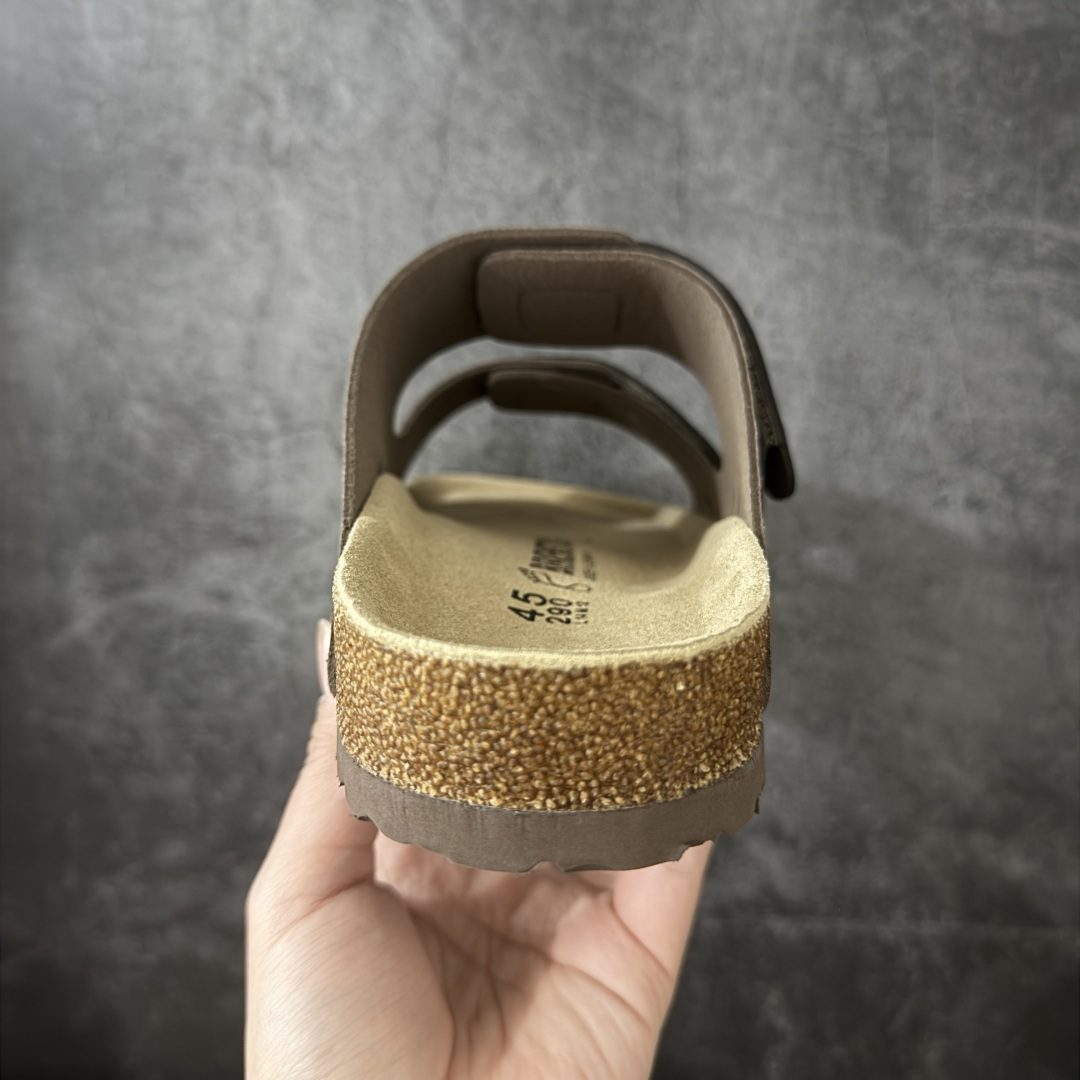 图片[4]-【莞顶G版】Birkenstock\\t 勃肯/博肯软木软底 休闲鞋半拖二字魔术贴拖鞋 深茶色 品质升级版 市场最好品质 十年ZP代工厂老师傅工艺 纯手工打造原汁原味博肯 市场最强版 没有之一 尺码： 35-45-选品中心