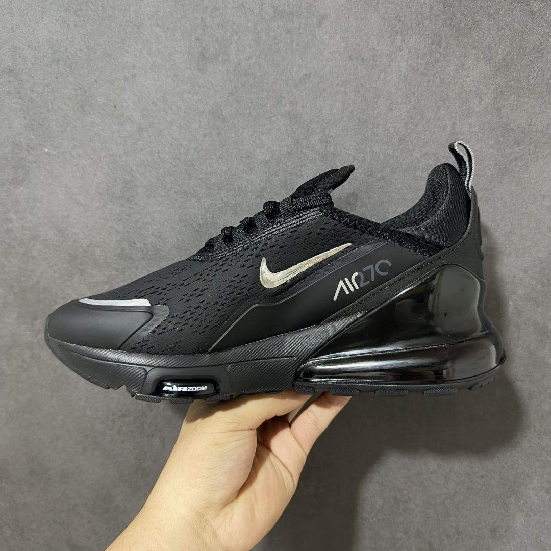 图片[2]-【公司级】Nike Air Max 270 Premium 耐克 运动缓震 大气垫休闲跑步鞋 时尚舒适的穿着感受和出众格调 鞋款设计灵感源自Air Max经典 搭配大型窗口和新颖配色 彰显的出众创新 缔造非凡舒适的日常穿着体验 从跑步运动汲取设计灵感 打造利落外观 让你时刻彰显风范 货号：IO9884-002 尺码：36 36.5 37.5 38 38.5 39 40 40.5 41 42 42.5 43 44 45-选品中心
