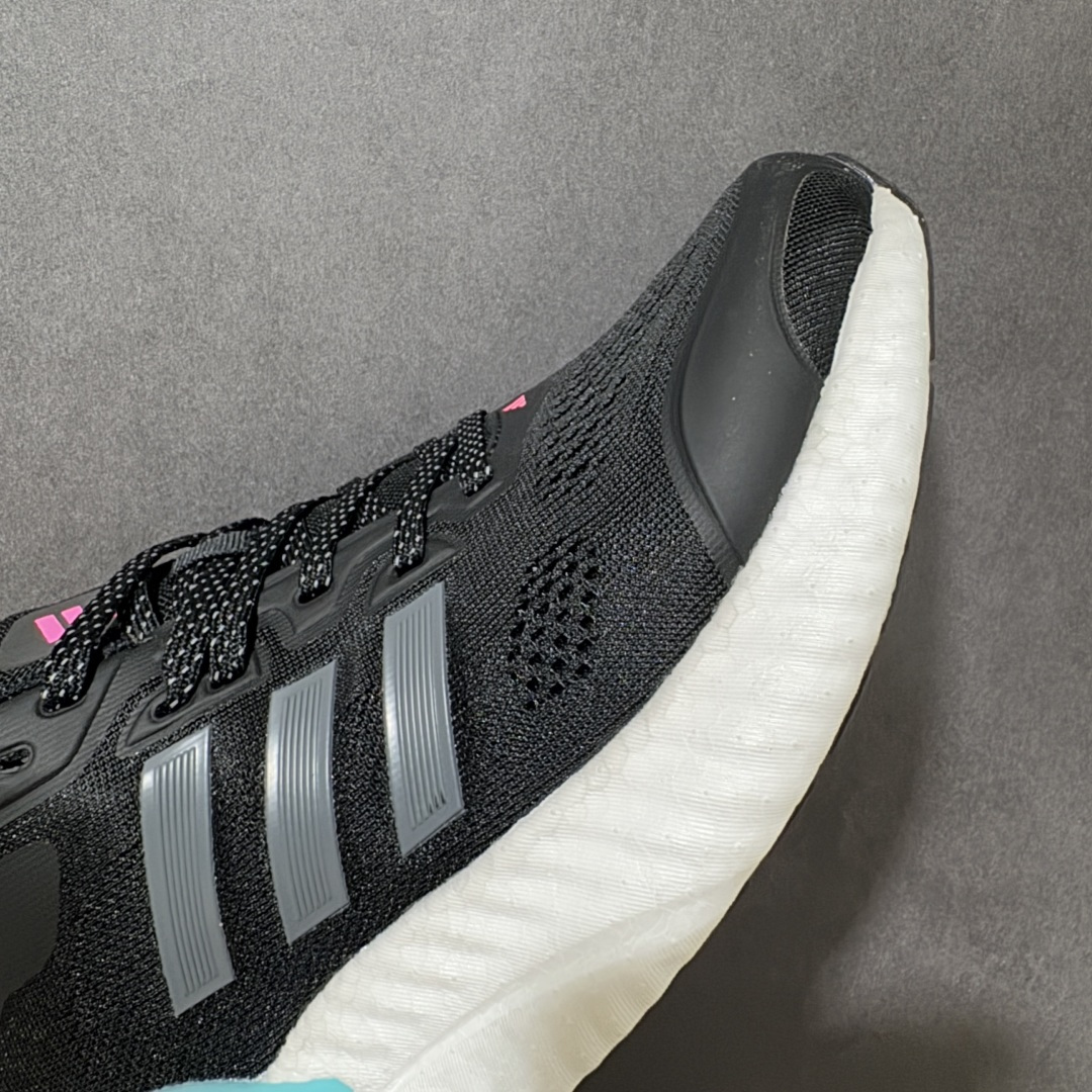 图片[8]-【公司级】阿迪达斯三叶草 Adidas Switch Fwd W 滑透气轻便 低帮 休闲跑步鞋 黑玉色CG4863 Bounce中底，回弹buff拉满，Bounce中底带来持续能量反馈，落地软弹不卸力，每一步都像踩在云朵上，跑跳、久走都不累脚。 一体织透气网布，兼顾包裹性与透气性，告别闷汗黏脚，脚感轻盈到几乎“无负担”。 波浪纹橡胶大底，抓地力拉满，耐磨防滑，无论是柏油路还是湿滑地面，都能稳步前行。 尺码：36 36.5 37 38 38.5 39 40 40.5 41 42 42.5 43 44 44.5 45-选品中心