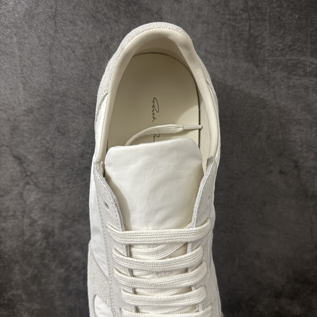 图片[8]-【莞产G版】瑞克·欧文斯Rick Owens Concordians Minimal Sneaker RO 康科迪亚低帮系列高街经典薄底风休闲运动鞋 男女鞋广东原产,配置硬实飞机翻盖礼盒(附赠棉布托购物袋一个!!)#升级原楦原纸版开发版型#采用软质纤维革组合细腻头层小牛皮革鞋面材质#全新数据开发奶香型TPU锯齿纹耐磨橡胶鞋底❗ 尺码：36-46-选品中心