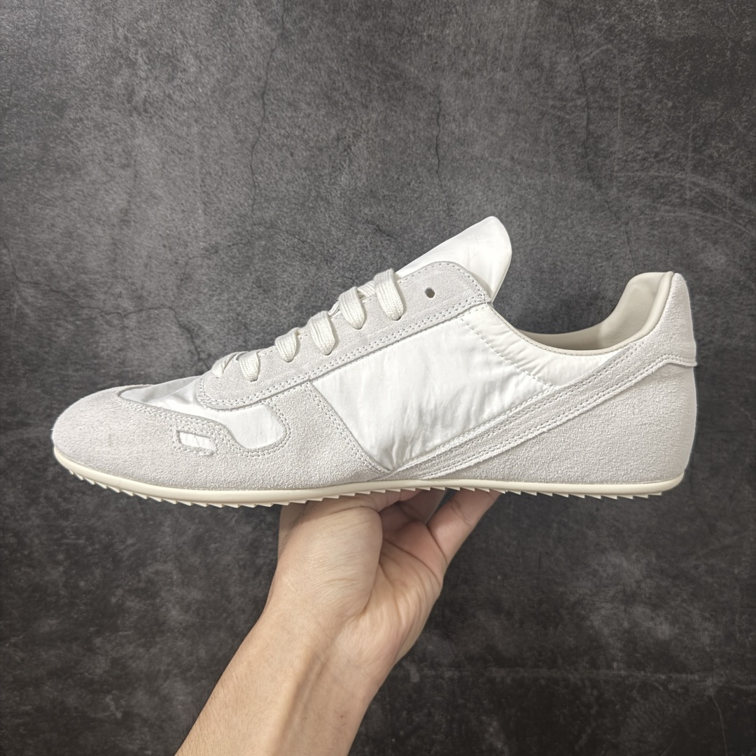 图片[2]-【莞产G版】瑞克·欧文斯Rick Owens Concordians Minimal Sneaker RO 康科迪亚低帮系列高街经典薄底风休闲运动鞋 男女鞋广东原产,配置硬实飞机翻盖礼盒(附赠棉布托购物袋一个!!)#升级原楦原纸版开发版型#采用软质纤维革组合细腻头层小牛皮革鞋面材质#全新数据开发奶香型TPU锯齿纹耐磨橡胶鞋底❗ 尺码：36-46-选品中心