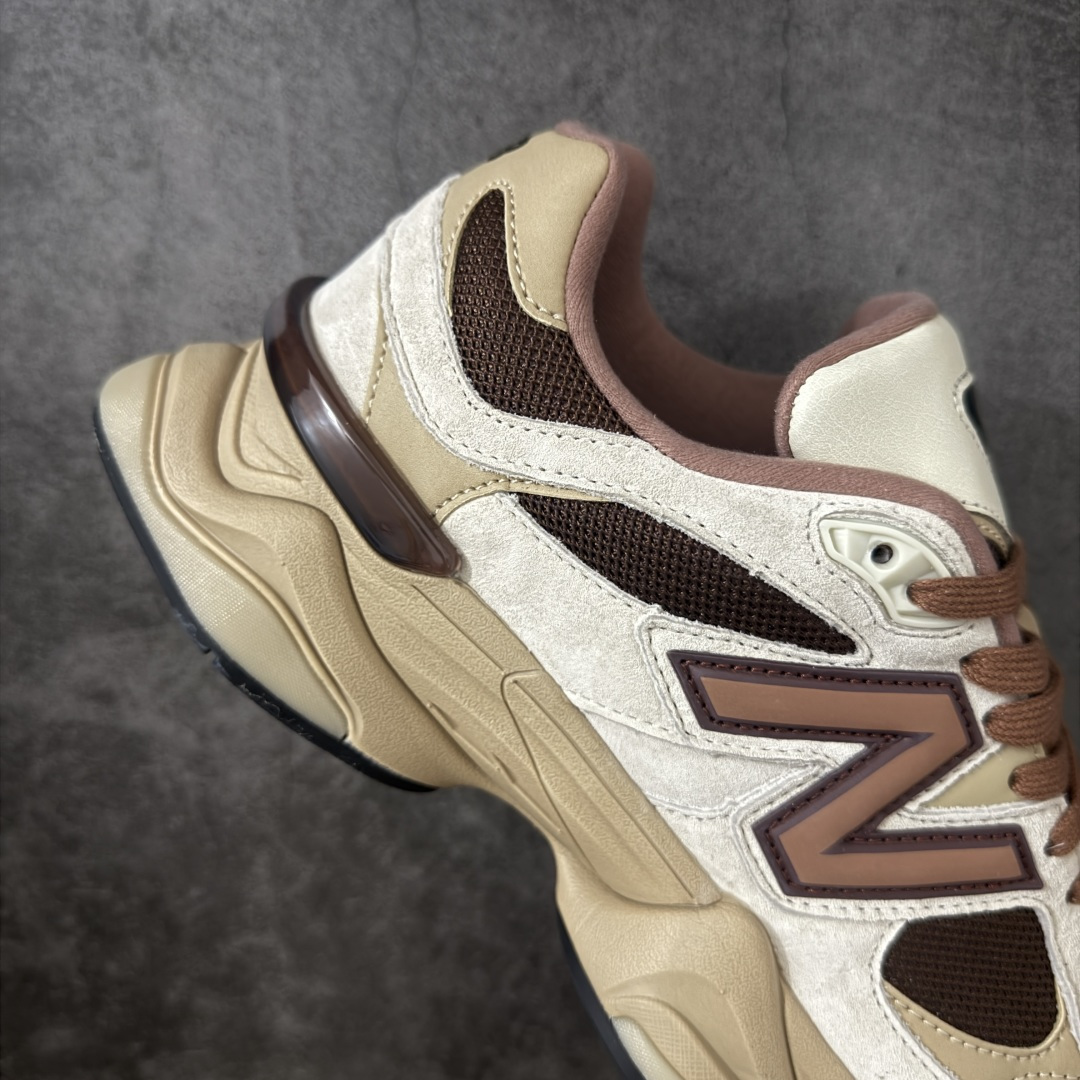 图片[7]-【纯原版】 New Balance NB9060 联名款 复古休闲运动慢跑鞋 U90603O7 全套原楦原纸板原厂数据开发 进口三明治网面 原装进口翻毛皮料正确绒感卡色 正确中底拉帮中底网布细节 原厂标裁 带紫光防伪 定制后跟透明水晶模块 冲裁组合 大底贴合程度胶水上色把控完美 整洁度挑战全网艺术家 多道序QC把关品质完善 匠心打造 耗时两个月开发完成 工艺极其复杂难度可想而知 新开独立私模大底 全网唯一正确六层组合大底 高端零售专供产物 尺码：36 37 37.5 38 38.5 39 40 40.5 41 42 42.5 43 44 45 46.5-选品中心