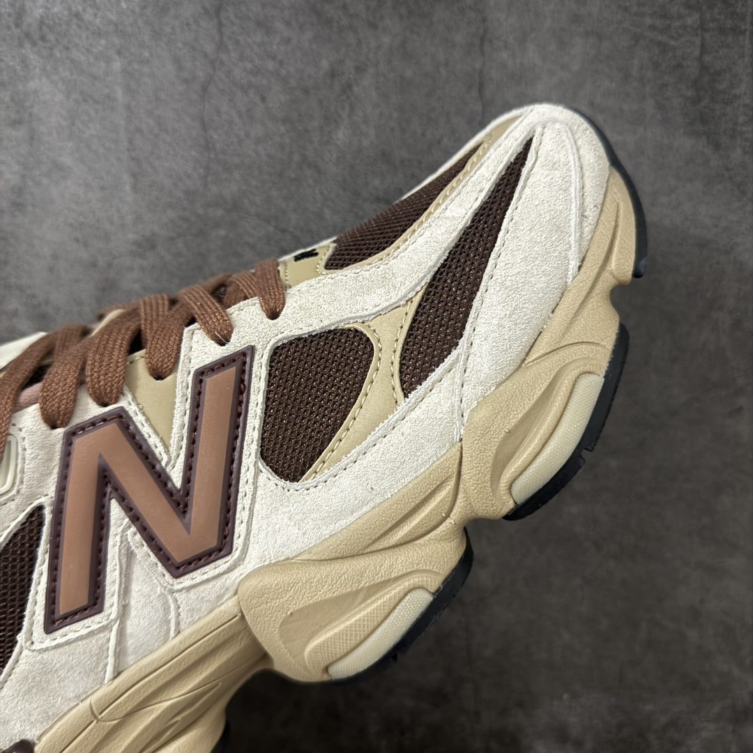 图片[6]-【纯原版】 New Balance NB9060 联名款 复古休闲运动慢跑鞋 U90603O7 全套原楦原纸板原厂数据开发 进口三明治网面 原装进口翻毛皮料正确绒感卡色 正确中底拉帮中底网布细节 原厂标裁 带紫光防伪 定制后跟透明水晶模块 冲裁组合 大底贴合程度胶水上色把控完美 整洁度挑战全网艺术家 多道序QC把关品质完善 匠心打造 耗时两个月开发完成 工艺极其复杂难度可想而知 新开独立私模大底 全网唯一正确六层组合大底 高端零售专供产物 尺码：36 37 37.5 38 38.5 39 40 40.5 41 42 42.5 43 44 45 46.5-选品中心