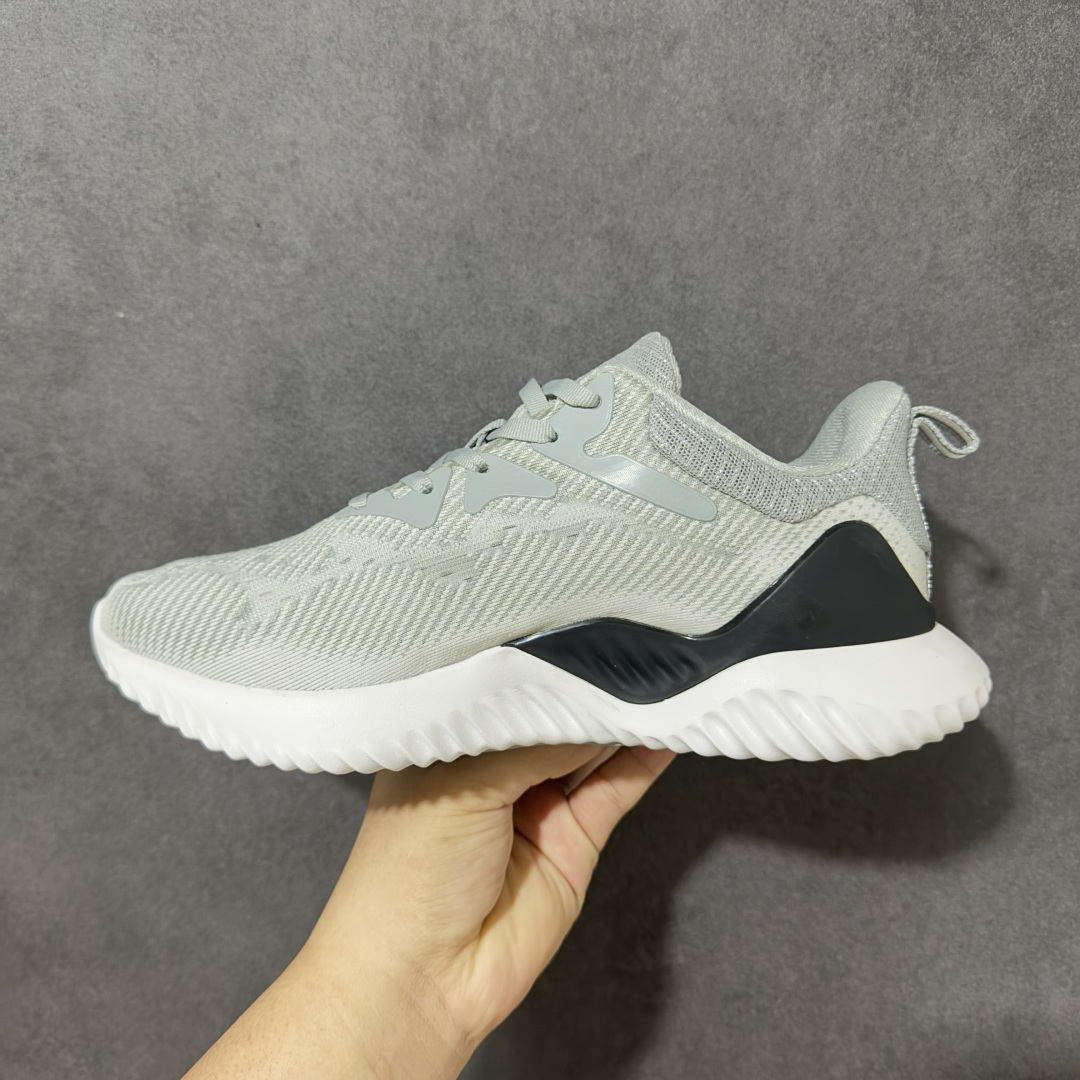 图片[2]-【公司级】adidas AlphaBounce Beyond 舒适 低帮 休闲跑步鞋 男女同款 CG4363 Bounce中底，回弹buff拉满，Bounce中底带来持续能量反馈，落地软弹不卸力，每一步都像踩在云朵上，跑跳、久走都不累脚。 一体织透气网布，兼顾包裹性与透气性，告别闷汗黏脚，脚感轻盈到几乎“无负担”。 波浪纹橡胶大底，抓地力拉满，耐磨防滑，无论是柏油路还是湿滑地面，都能稳步前行。 尺码：36 36.5 37 38 38.5 39 40 40.5 41 42 42.5 43 44 44.5 45-选品中心