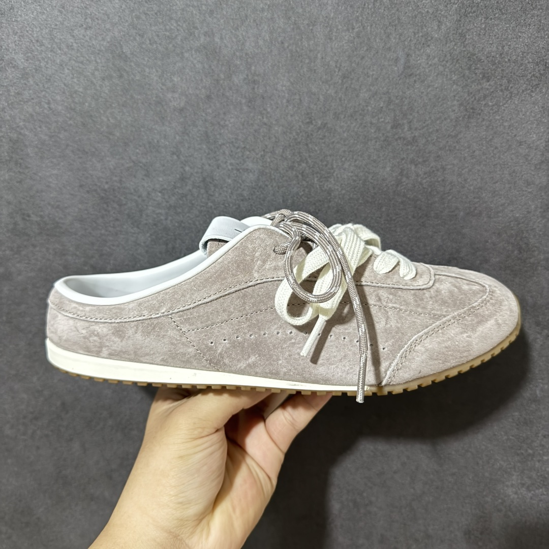 【公司级】Alo Sunset Sneaker 徳训生活休闲鞋 半拖 货号：A1004U-BROWN  尺码：36 36.5 37 37.5 38 38.5 39 40 41 41.5 42 42.5 43 44 45-选品中心