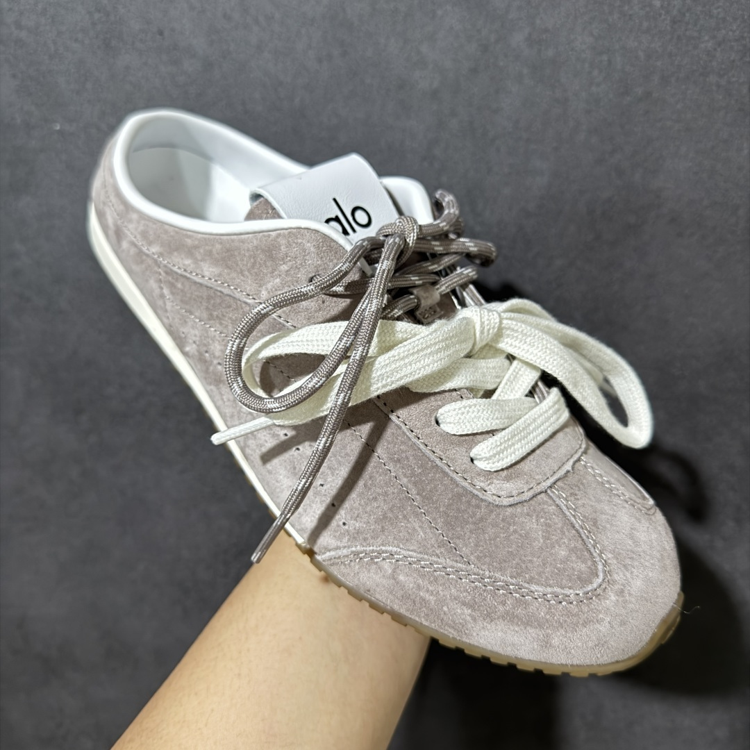 图片[3]-【公司级】Alo Sunset Sneaker 徳训生活休闲鞋 半拖 货号：A1004U-BROWN  尺码：36 36.5 37 37.5 38 38.5 39 40 41 41.5 42 42.5 43 44 45-选品中心
