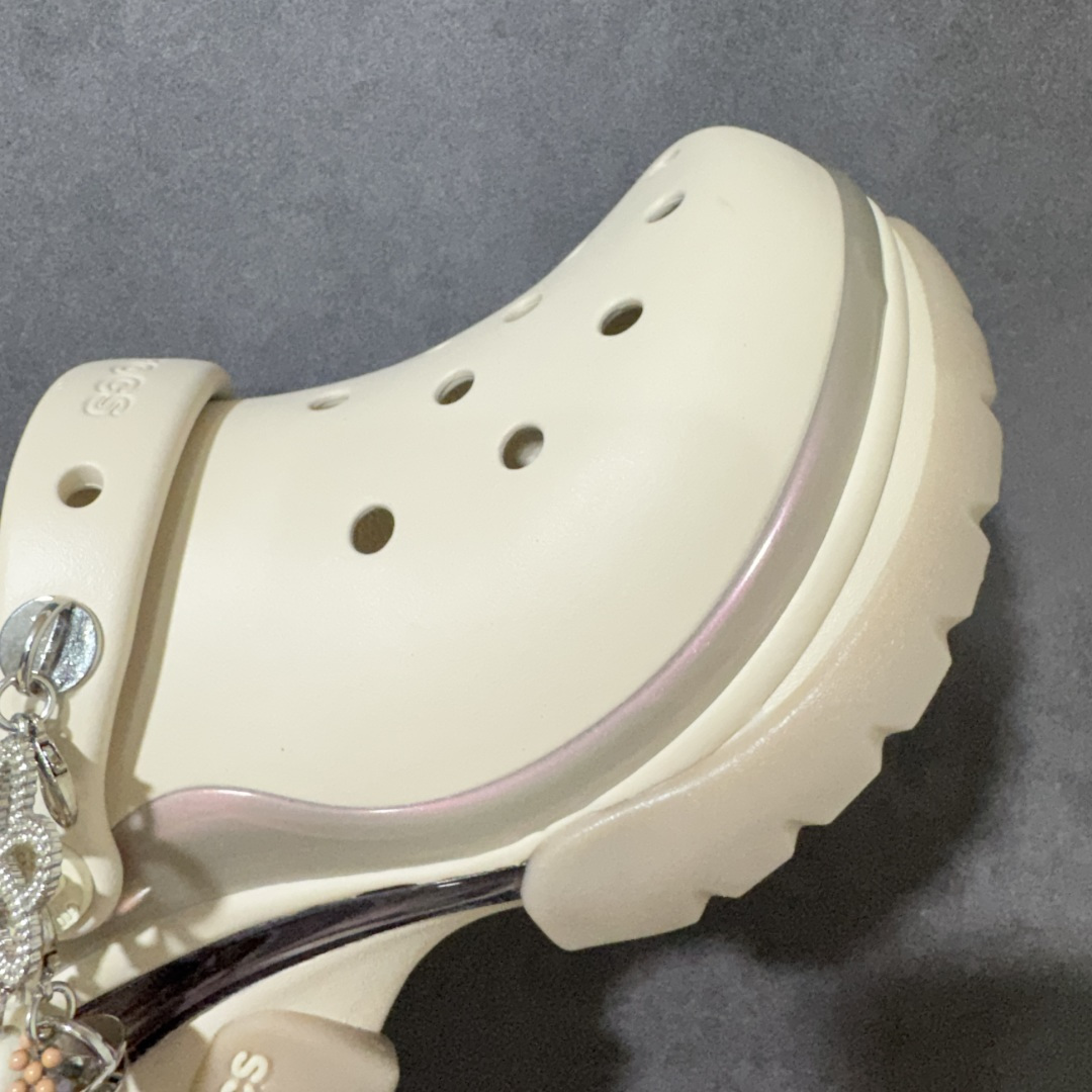 图片[8]-【纯原H版】原厂级 Crocs 卡骆驰 海豚 经夏季经典两用厚底沙滩洞洞鞋 凉鞋拖鞋 全新莞产高端品质 免费随机赠送4-5颗配饰 鞋面更加耐用易清洗 该鞋款轻盈舒适 尺码：M4（36-37）M5（37-38）M6（38-39）M7(39-40）-选品中心
