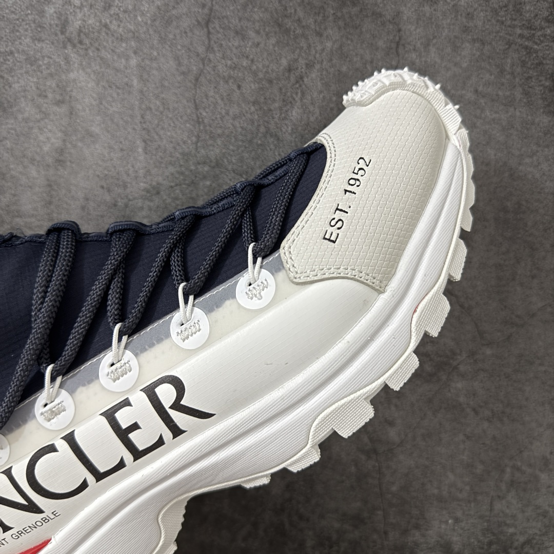 图片[6]-【纯原OK版本】Moncler 盟可睐/蒙口 Trailgrip GTX 抗撕裂材质山地户外鞋 鞋身采用Cordura防撕裂尼龙/Gore-Tex防水材质 中底内置全掌碳板 支撑性能拉满 侧边3M反光带 #大底采用RB MD 碳板 TPU 五层分离组合 鞋底搭载Vibram外底提供超强的抓地力和防滑性能 原装大盒包装 内赠Moncler徽章防层袋一副 尺码：36 36.5 37.5 38 38.5 39 40 40.5 41 42 42.5 43 44 44.5 45 46-选品中心