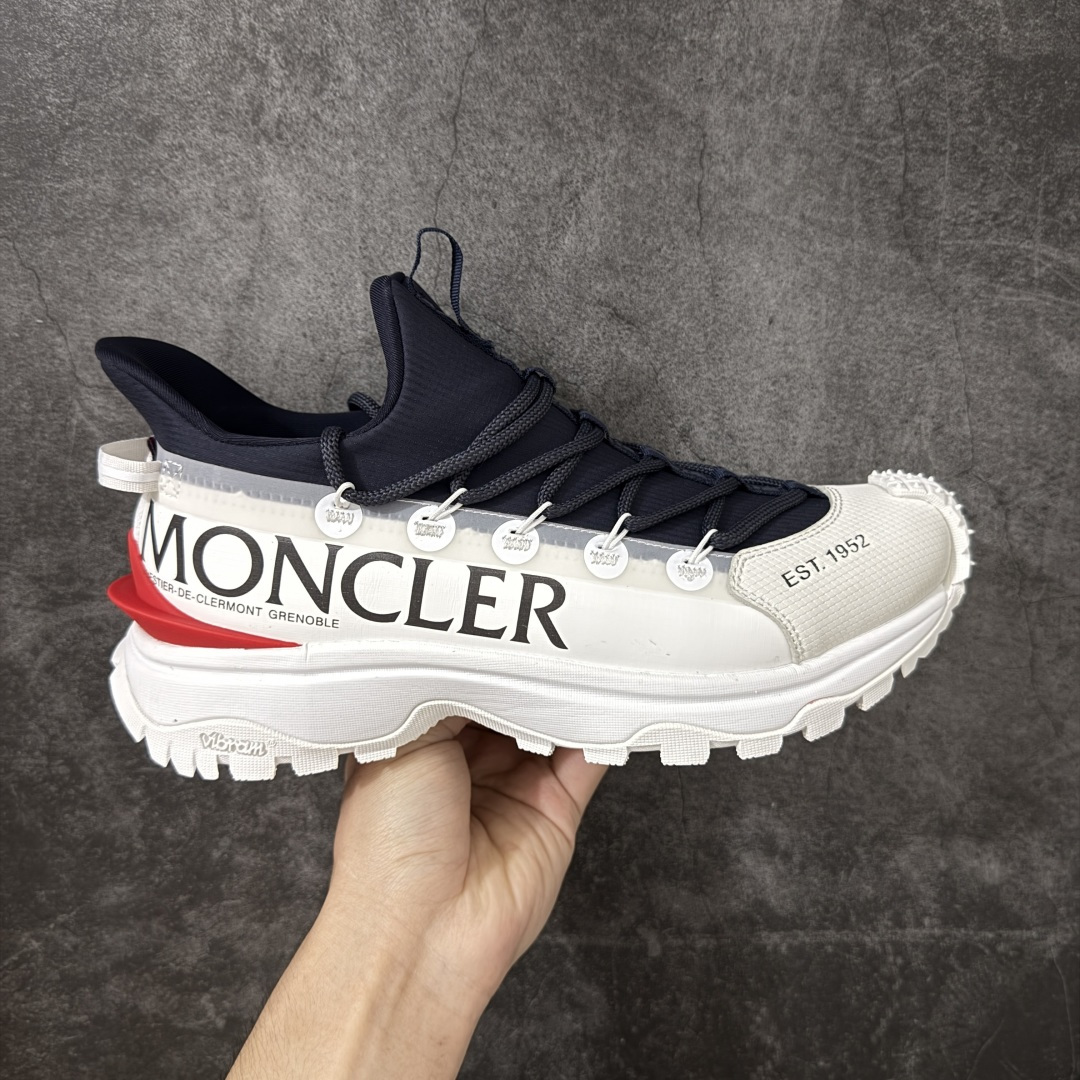 【纯原OK版本】Moncler 盟可睐/蒙口 Trailgrip GTX 抗撕裂材质山地户外鞋 鞋身采用Cordura防撕裂尼龙/Gore-Tex防水材质 中底内置全掌碳板 支撑性能拉满 侧边3M反光带 #大底采用RB MD 碳板 TPU 五层分离组合 鞋底搭载Vibram外底提供超强的抓地力和防滑性能 原装大盒包装 内赠Moncler徽章防层袋一副 尺码：36 36.5 37.5 38 38.5 39 40 40.5 41 42 42.5 43 44 44.5 45 46-选品中心