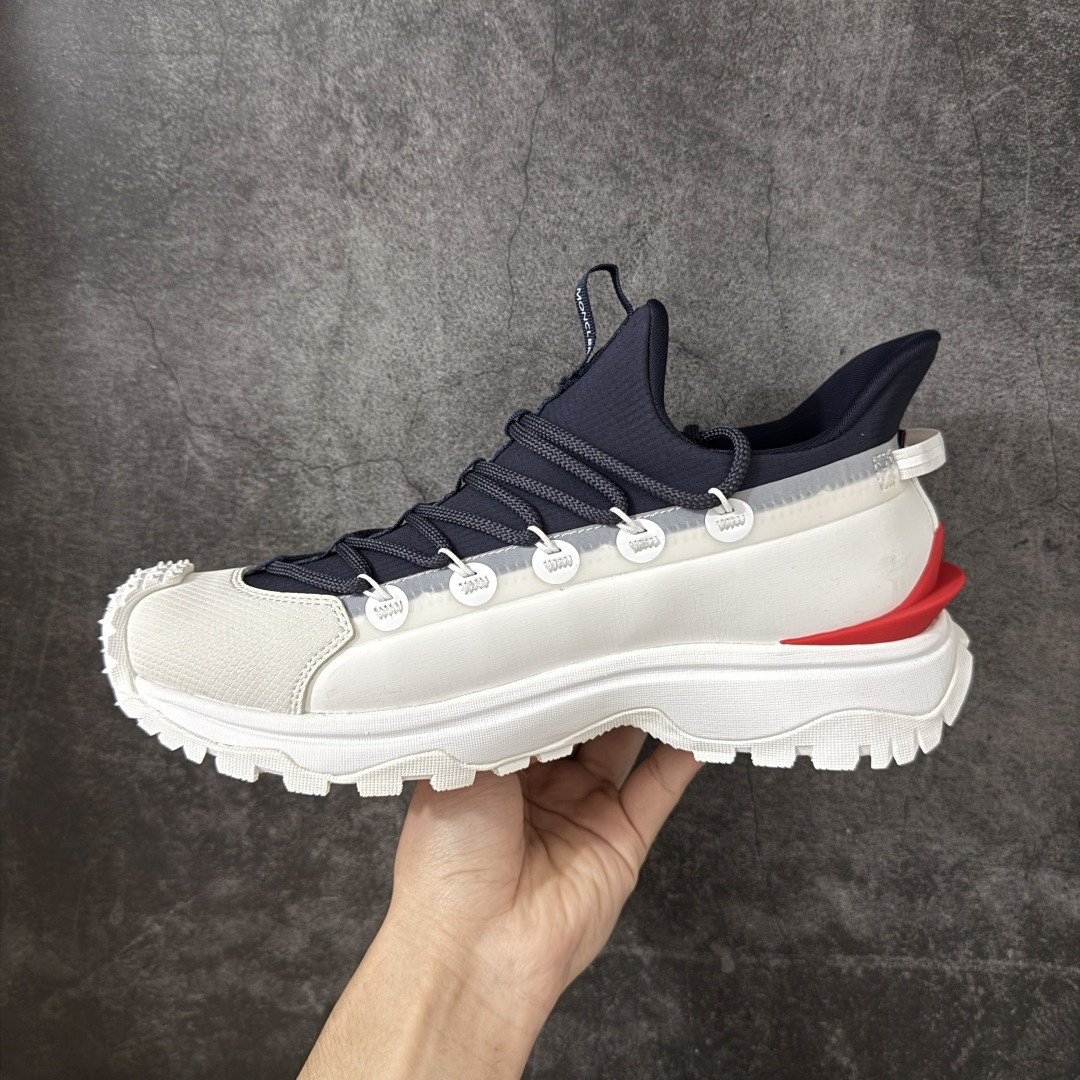 图片[2]-【纯原OK版本】Moncler 盟可睐/蒙口 Trailgrip GTX 抗撕裂材质山地户外鞋 鞋身采用Cordura防撕裂尼龙/Gore-Tex防水材质 中底内置全掌碳板 支撑性能拉满 侧边3M反光带 #大底采用RB MD 碳板 TPU 五层分离组合 鞋底搭载Vibram外底提供超强的抓地力和防滑性能 原装大盒包装 内赠Moncler徽章防层袋一副 尺码：36 36.5 37.5 38 38.5 39 40 40.5 41 42 42.5 43 44 44.5 45 46-选品中心