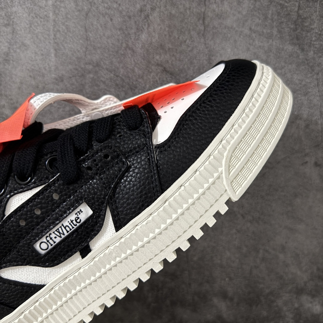 图片[6]-【纯原版】OFF-WHITE 3.0 Off Court 小牛皮 圆头系带 低帮休闲休闲鞋 标签的独特风格上脚就是焦点 外观很有设计感，个性独特，辨识度拉满 尺码：36 37 38 39 40 41 42 43 44 45 46 47-选品中心