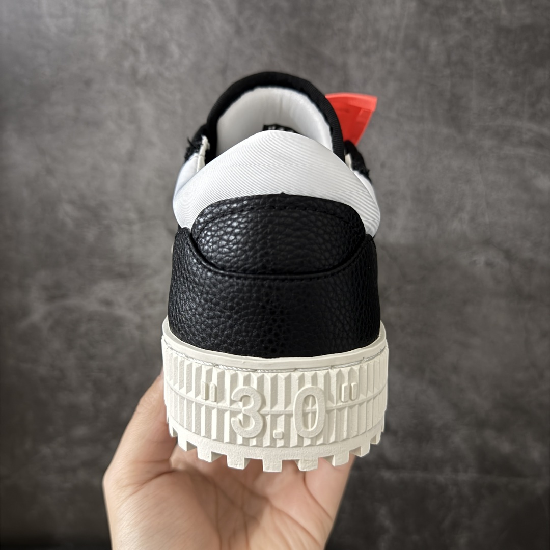 图片[4]-【纯原版】OFF-WHITE 3.0 Off Court 小牛皮 圆头系带 低帮休闲休闲鞋 标签的独特风格上脚就是焦点 外观很有设计感，个性独特，辨识度拉满 尺码：36 37 38 39 40 41 42 43 44 45 46 47-选品中心