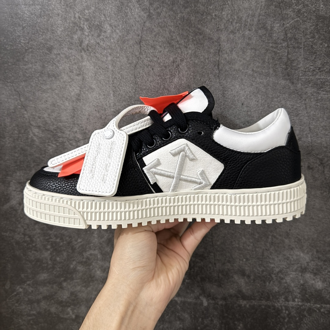 图片[2]-【纯原版】OFF-WHITE 3.0 Off Court 小牛皮 圆头系带 低帮休闲休闲鞋 标签的独特风格上脚就是焦点 外观很有设计感，个性独特，辨识度拉满 尺码：36 37 38 39 40 41 42 43 44 45 46 47-选品中心