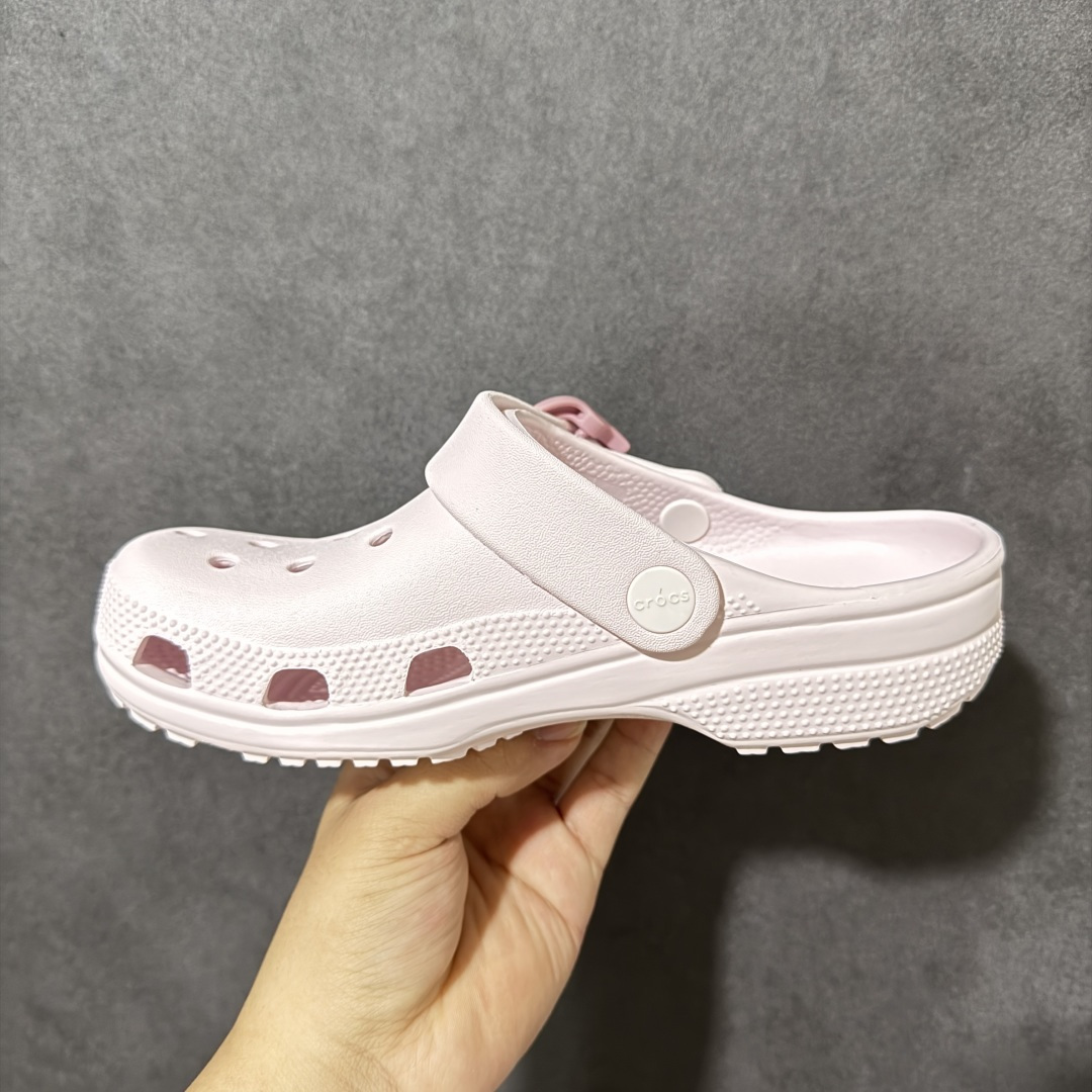 图片[2]-【纯原H版】Crocs卡骆驰女款经典彩扣Clog洞洞鞋沙滩鞋拖鞋包头鞋凉鞋 卡骆驰Crocs Classic Clog 卡骆驰全系列休闲沙滩洞洞拖鞋凉鞋 超轻Croslite专利材料打造 鞋面更加耐用易清洗 该鞋款轻盈舒适！ 尺码：35-40-选品中心