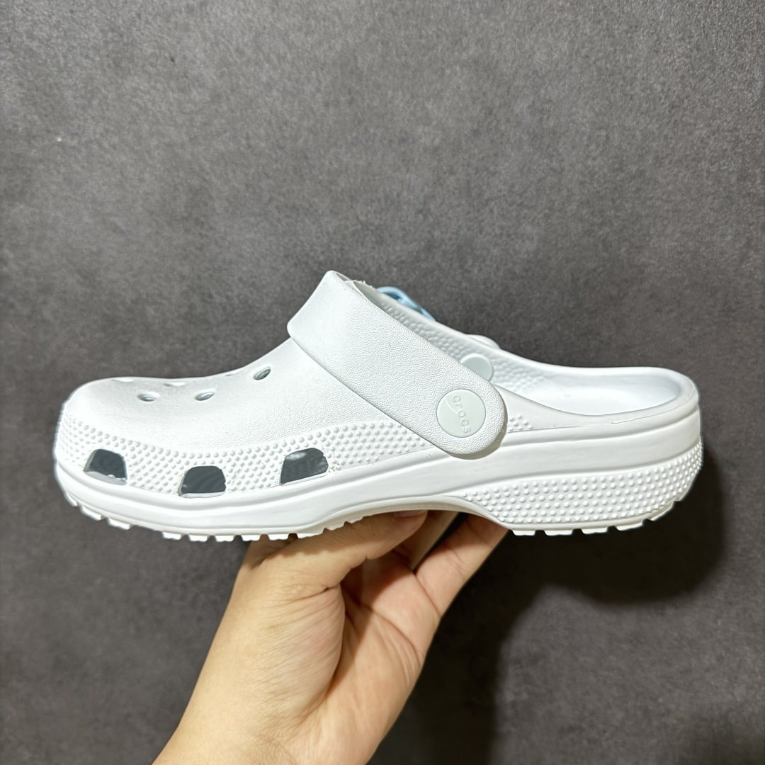 图片[2]-【纯原H版】Crocs卡骆驰女款经典彩扣Clog洞洞鞋沙滩鞋拖鞋包头鞋凉鞋 卡骆驰Crocs Classic Clog 卡骆驰全系列休闲沙滩洞洞拖鞋凉鞋 超轻Croslite专利材料打造 鞋面更加耐用易清洗 该鞋款轻盈舒适！ 尺码：35-40-选品中心