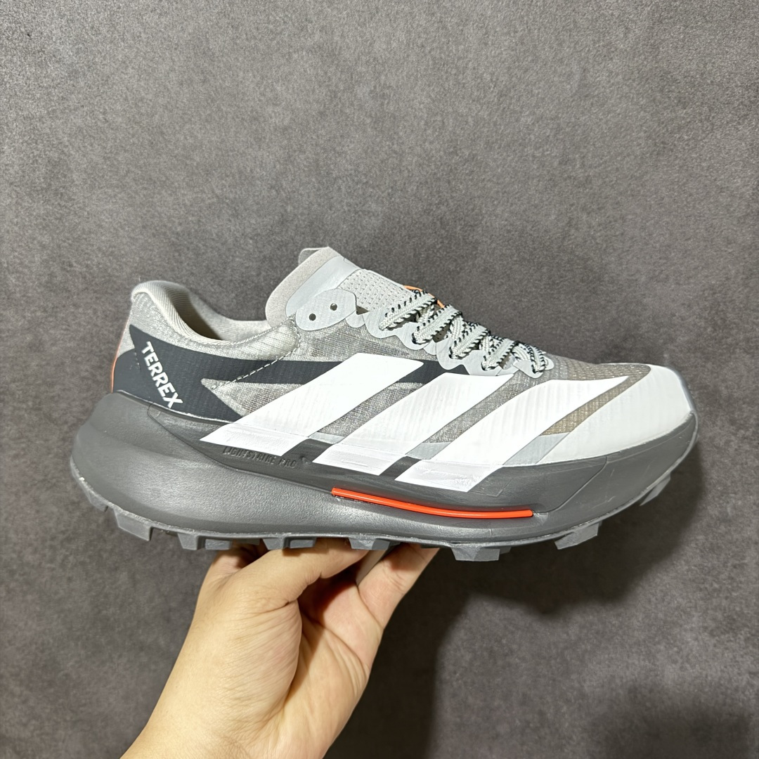 【公司级】Adidas Terrex Agravic TT 阿迪达斯 系带缓震轻质 舒适百搭 低帮马拉松运动跑步鞋 货号：JS3518 尺码：40 40.5 41 42 42.5 43 44 45-选品中心