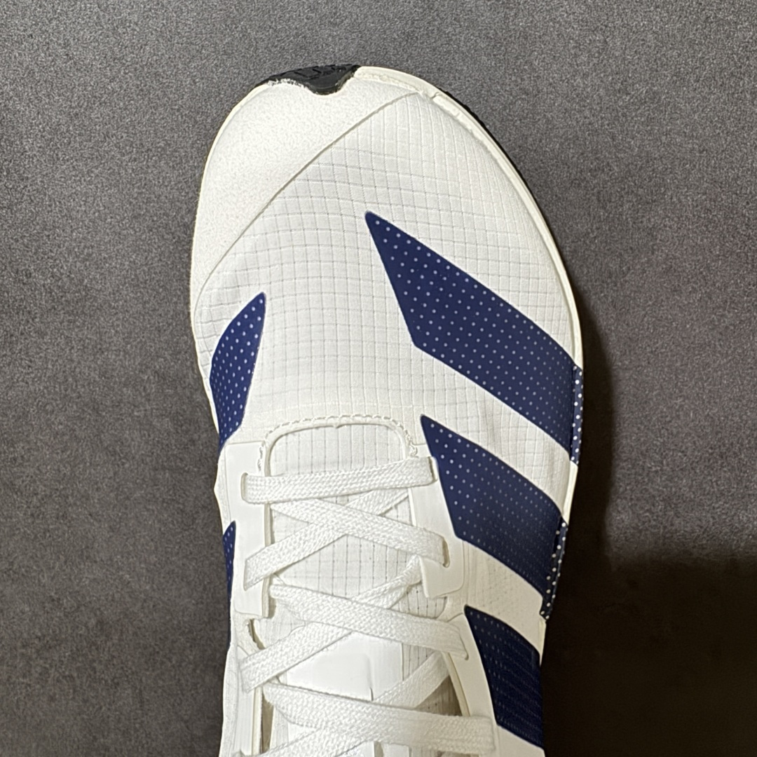 图片[5]-【公司级】Adidas Adizero Dropset Elite 阿迪达斯 舒适贴合 Hyrox 马拉松训练跑步鞋 整体采用前作的设计语言 并且对后者的细节进行升级 马拉松和长距离路跑的性能极限设计而生 货号：LA6215 尺码：40 41 42 43 44 45-选品中心