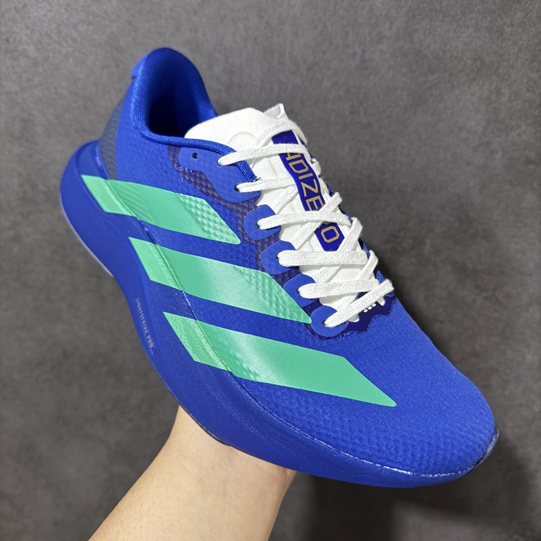 图片[3]-【公司级】Adidas Adizero Evo SL WOVEN M阿迪超轻透气缓震跑鞋 #以令人难以置信的138克重量，刷新了跑鞋轻量化的记录，阿迪在材料科学和工艺技术上的深厚积累。 #全新鞋款采用Lightweight Upper材料，让穿着者几乎能够体验到一种\”裸足\”的感觉 货号： JQ4443 尺码：36 36.5 37 38 38.5 39 40 40.5 41 42 42.5 43 44 44.5 45-选品中心