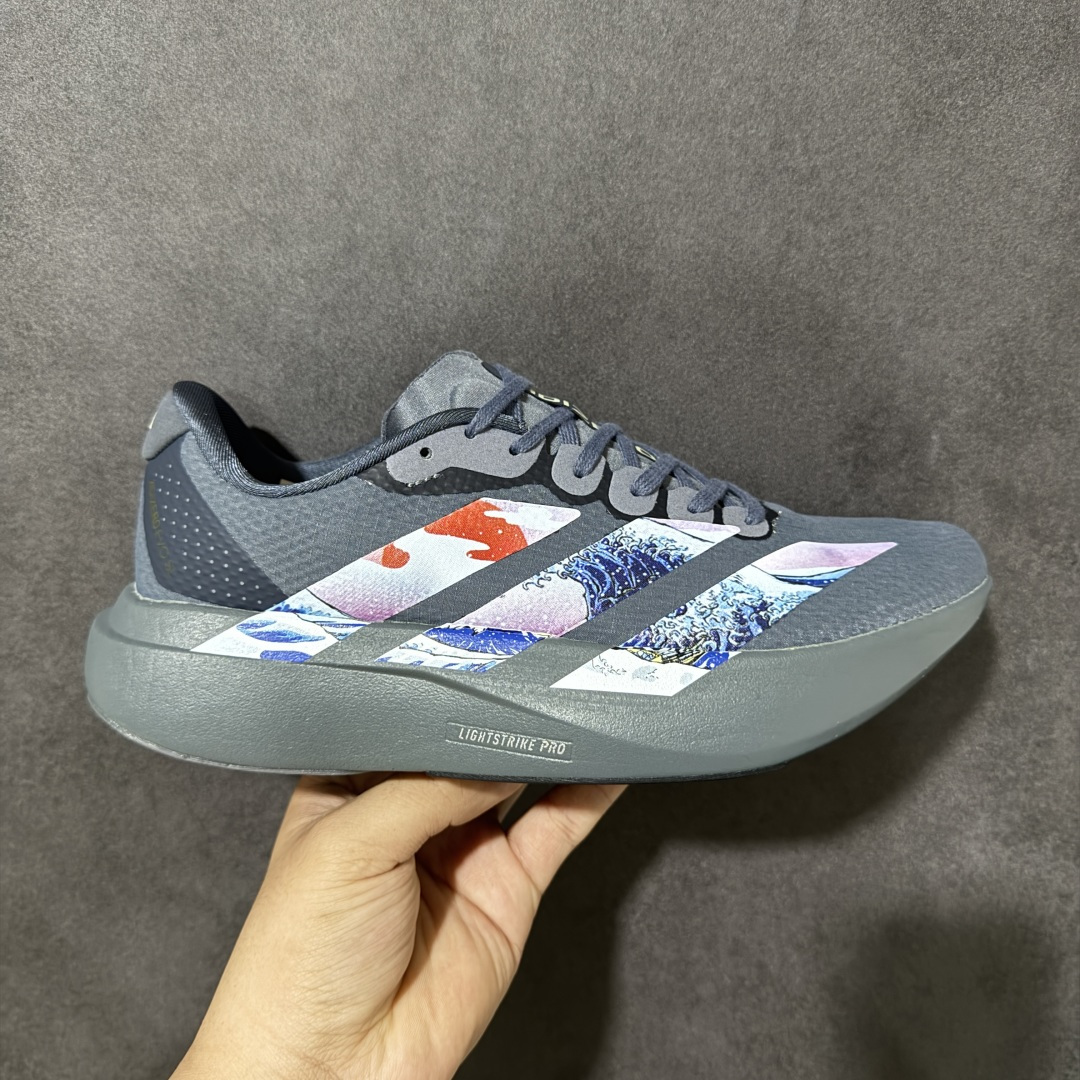 【公司级】Adidas Adizero Evo SL WOVEN M阿迪超轻透气缓震跑鞋 #以令人难以置信的138克重量,刷新了跑鞋轻量化的记录,阿迪在材料科学和工艺技术上的深厚积累。 #全新鞋款采用Lightweight Upper材料,让穿着者几乎能够体验到一种\