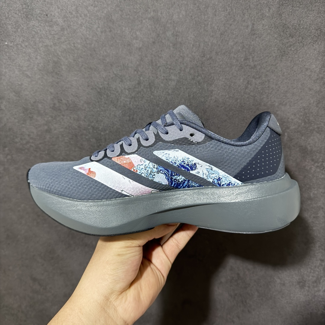 图片[2]-【公司级】Adidas Adizero Evo SL WOVEN M阿迪超轻透气缓震跑鞋 #以令人难以置信的138克重量，刷新了跑鞋轻量化的记录，阿迪在材料科学和工艺技术上的深厚积累。 #全新鞋款采用Lightweight Upper材料，让穿着者几乎能够体验到一种\”裸足\”的感觉 货号： KH8448 尺码：36 36.5 37 38 38.5 39 40 40.5 41 42 42.5 43 44 44.5 45-选品中心