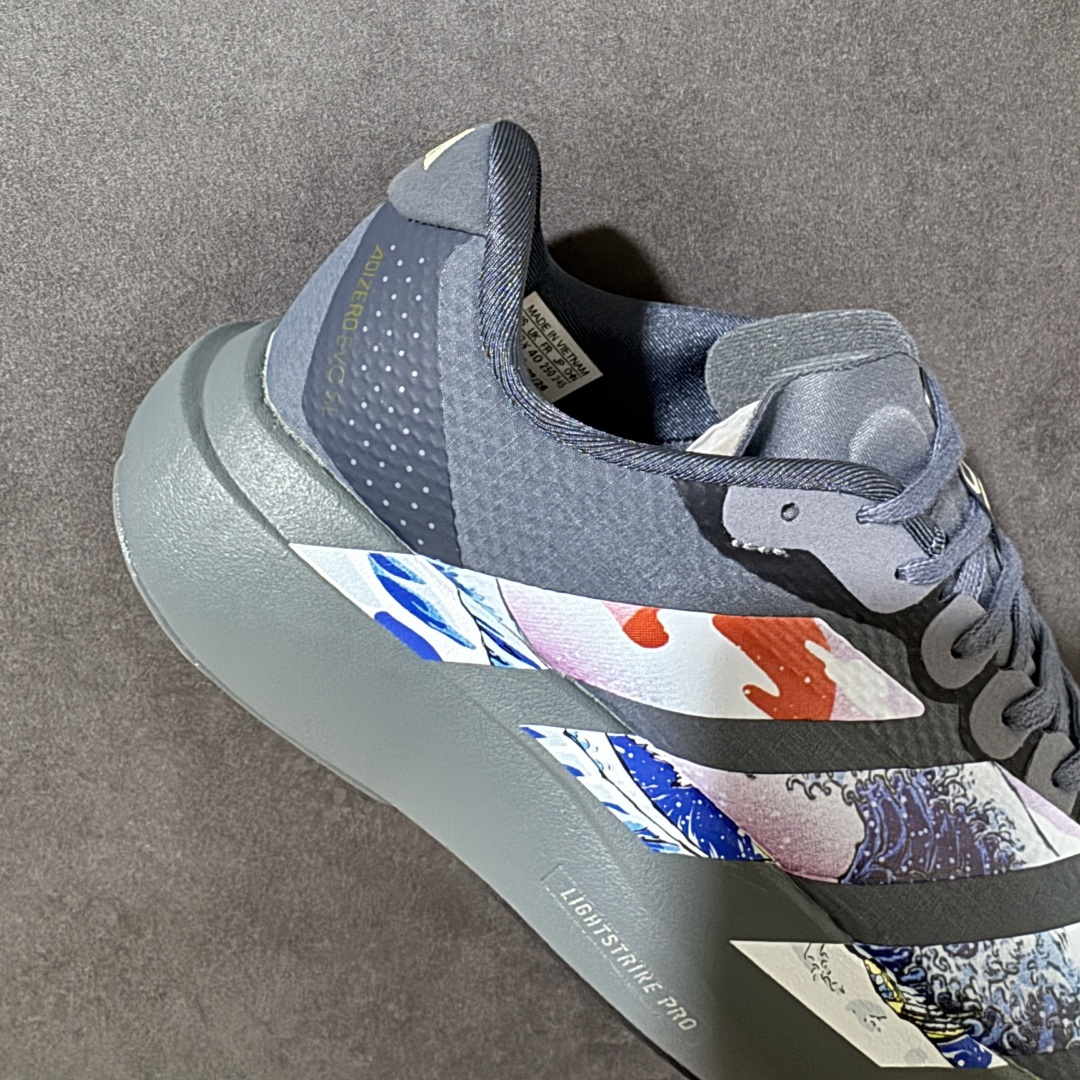 图片[7]-【公司级】Adidas Adizero Evo SL WOVEN M阿迪超轻透气缓震跑鞋 #以令人难以置信的138克重量，刷新了跑鞋轻量化的记录，阿迪在材料科学和工艺技术上的深厚积累。 #全新鞋款采用Lightweight Upper材料，让穿着者几乎能够体验到一种\”裸足\”的感觉 货号： KH8448 尺码：36 36.5 37 38 38.5 39 40 40.5 41 42 42.5 43 44 44.5 45-选品中心